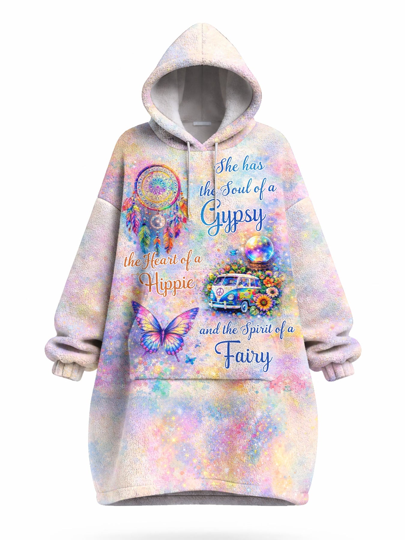 "Whimsy" Blanket Hoodie