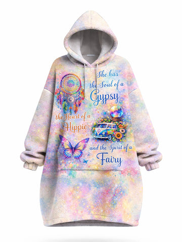 "Whimsy" Blanket Hoodie