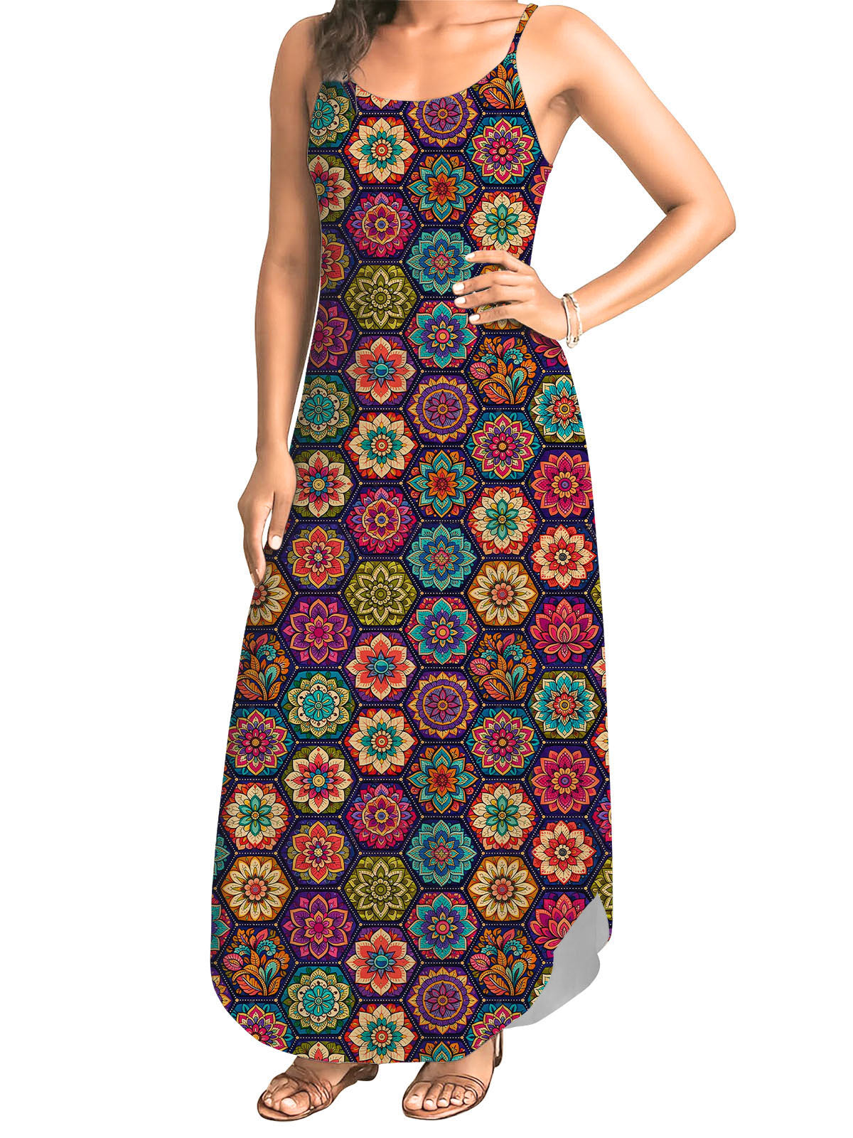 "Flower" Maxi Dress