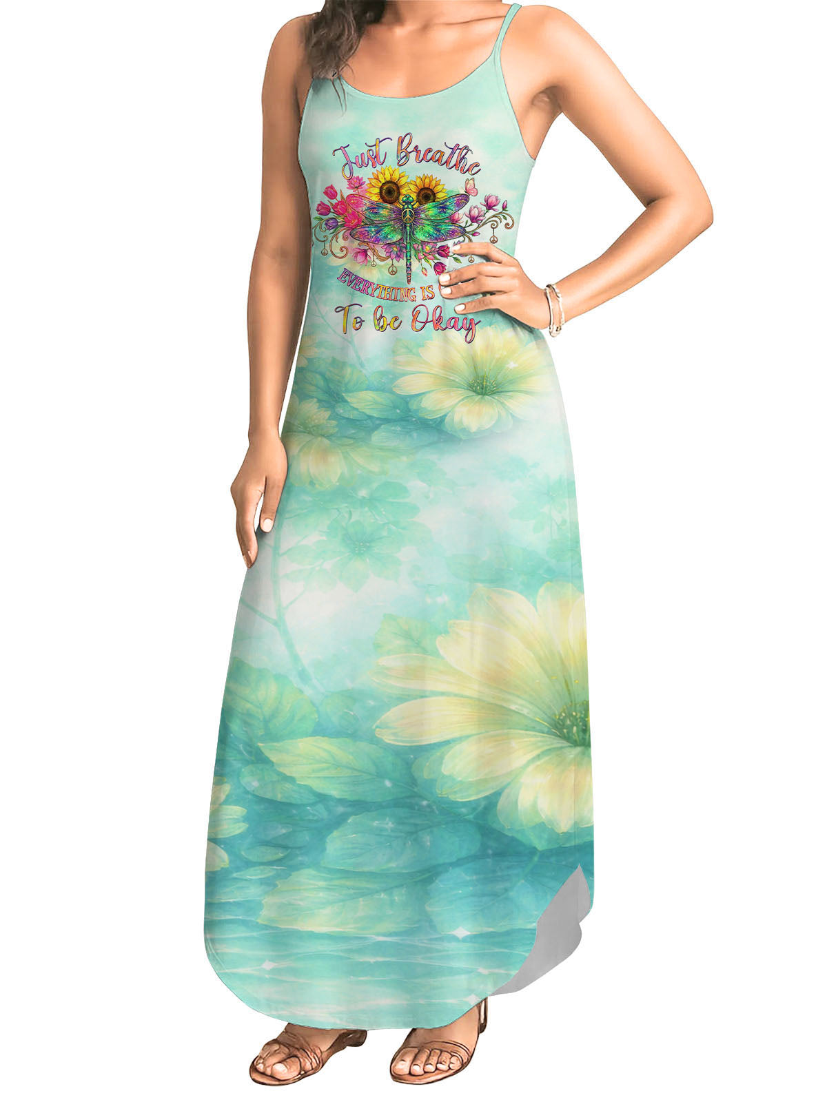 "Exhale" Maxi Dress