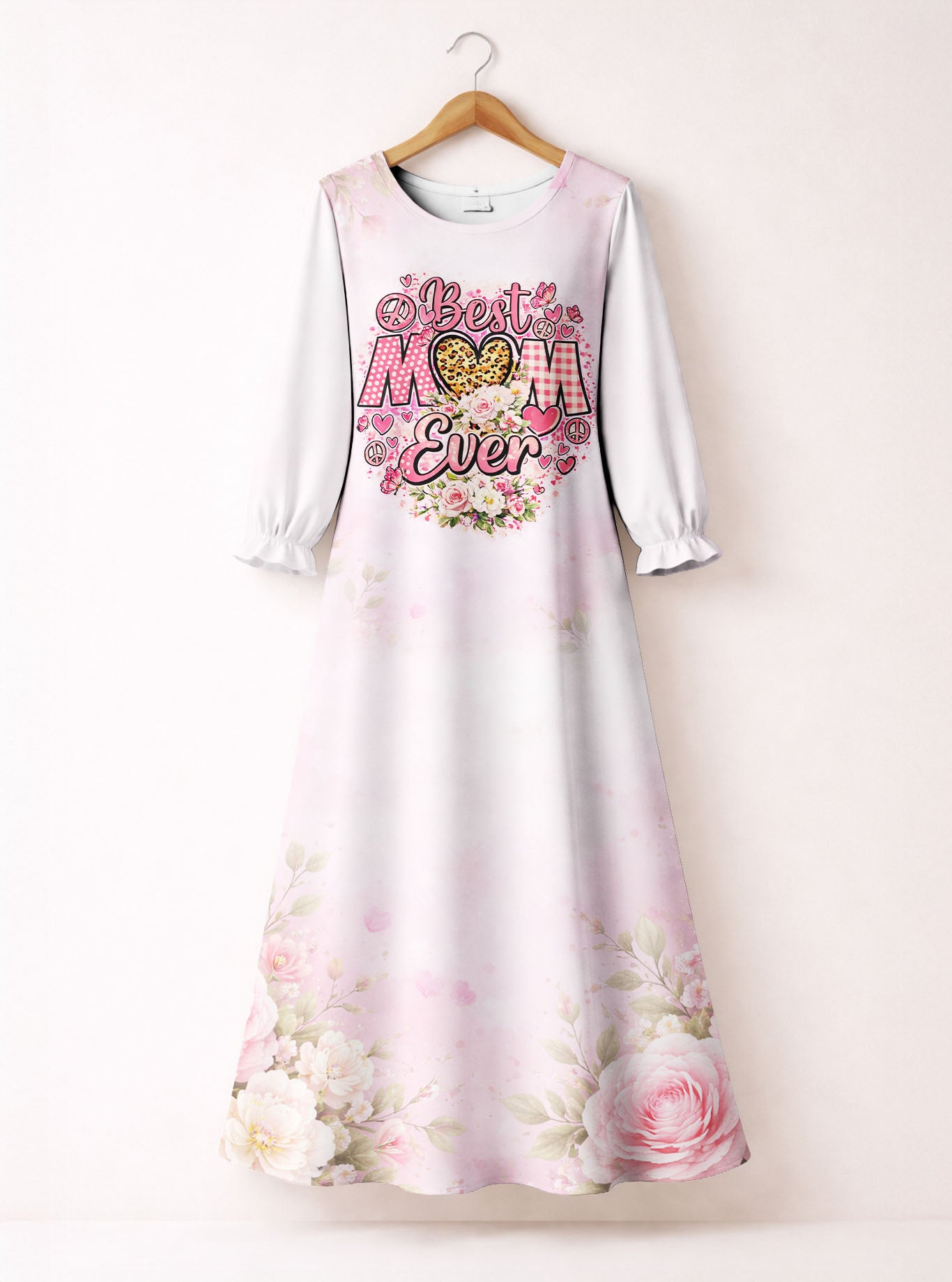 "Rosie" Long Sleeve Maxi Dress
