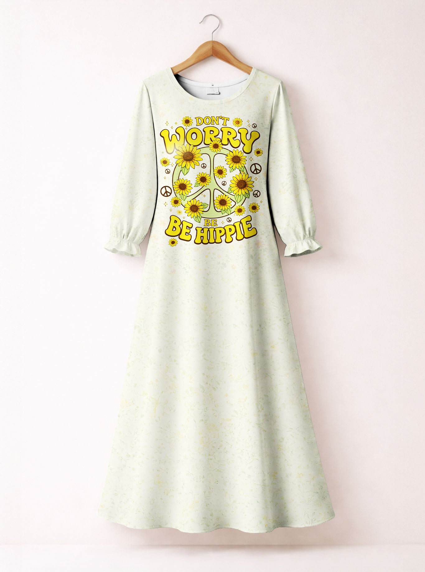 "Breezy" Long Sleeve Maxi Dress