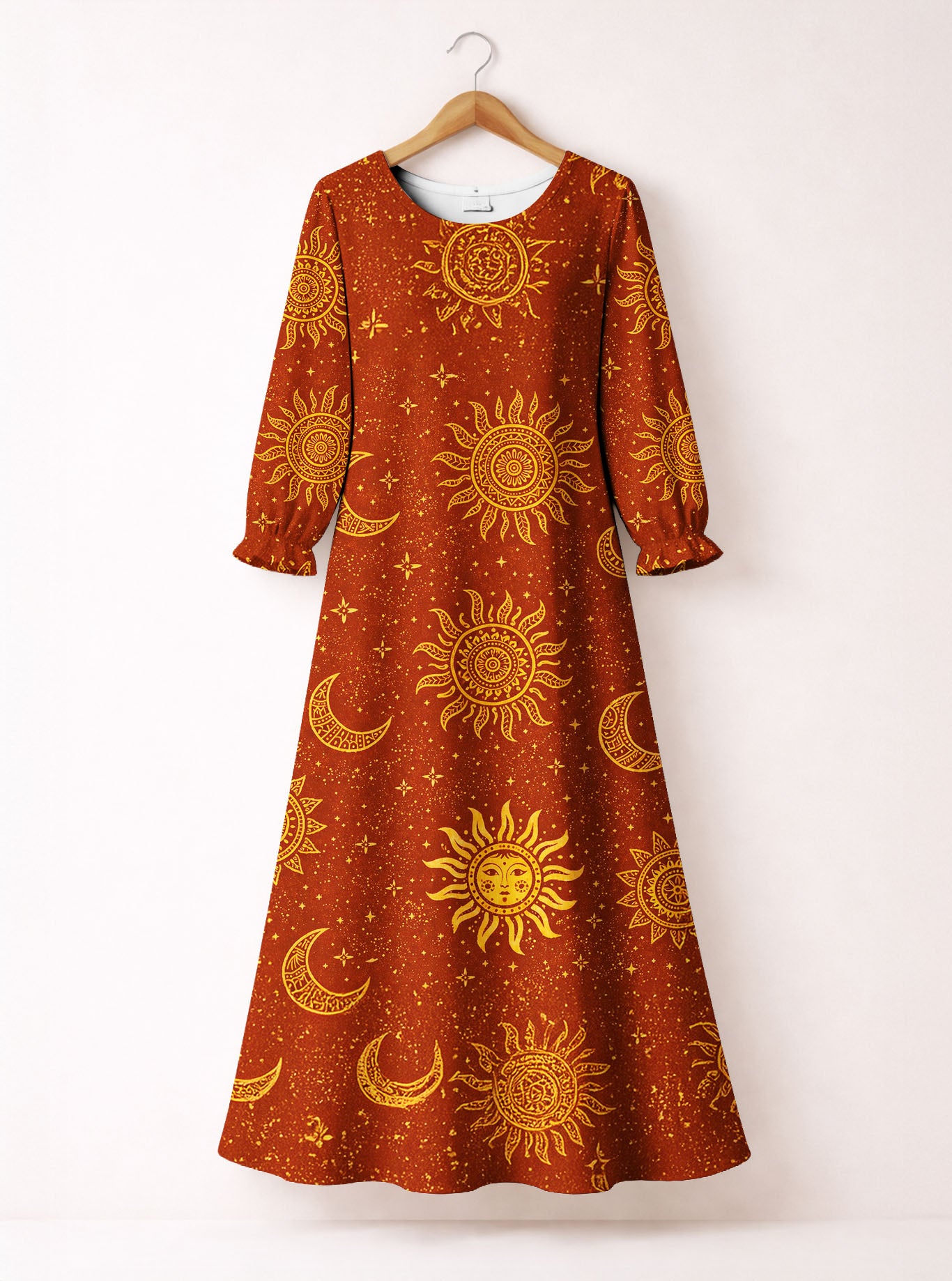 "Sienna" Long Sleeve Maxi Dress