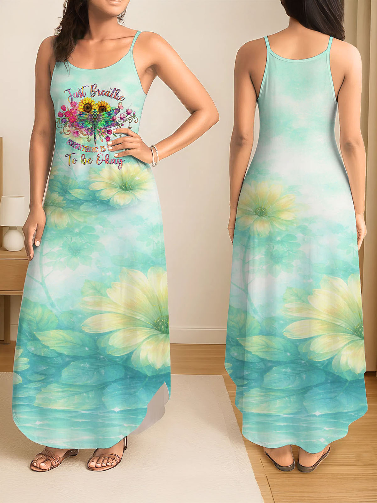 "Exhale" Maxi Dress