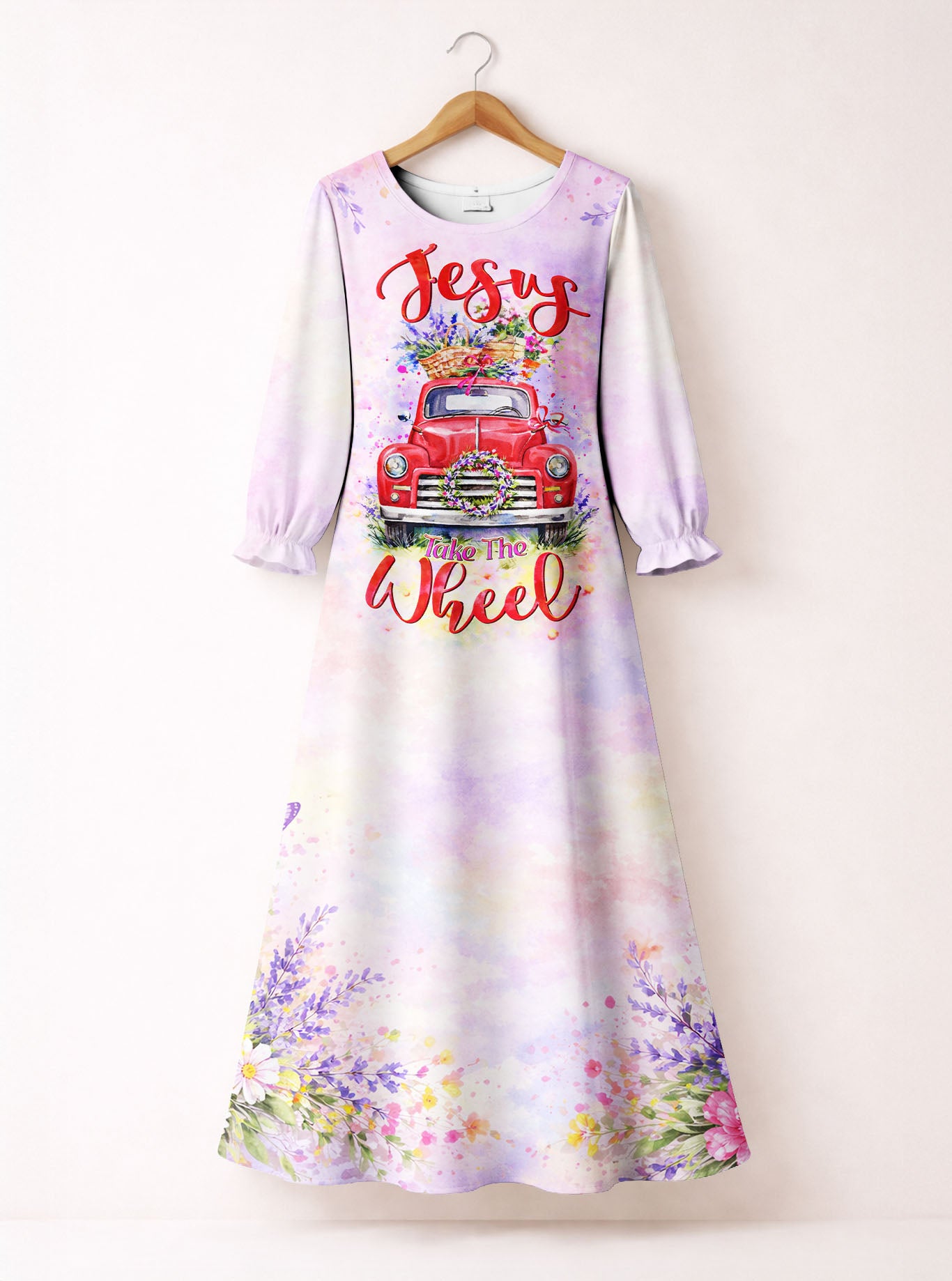 "Dolly" Long Sleeve Maxi Dress