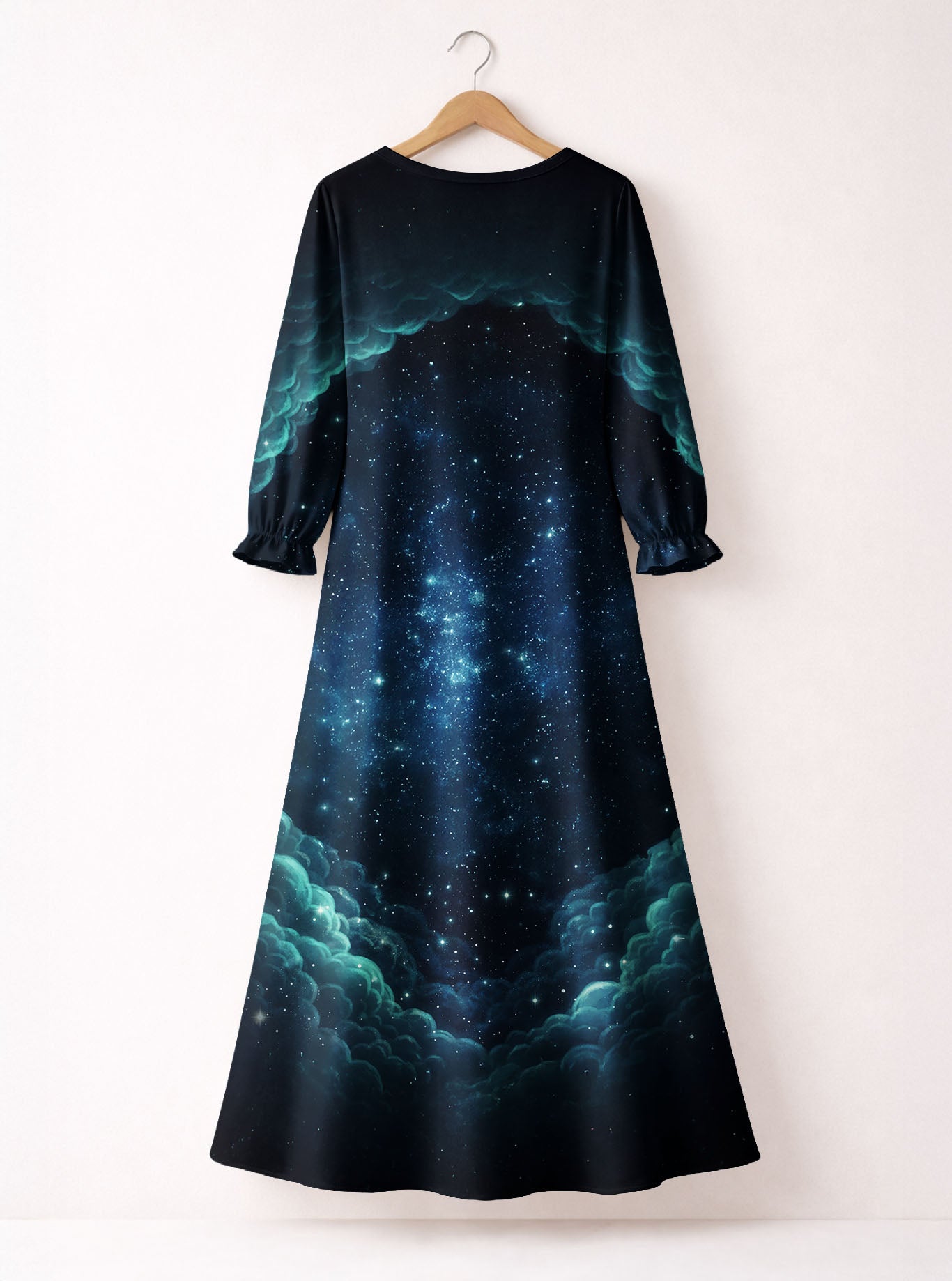 "Swoon" Long Sleeve Maxi Dress