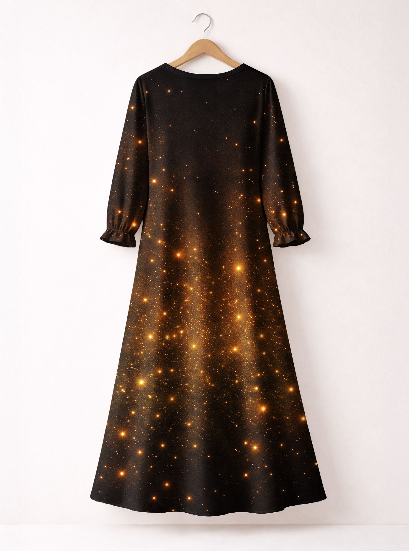 "Ember" Long Sleeve Maxi Dress