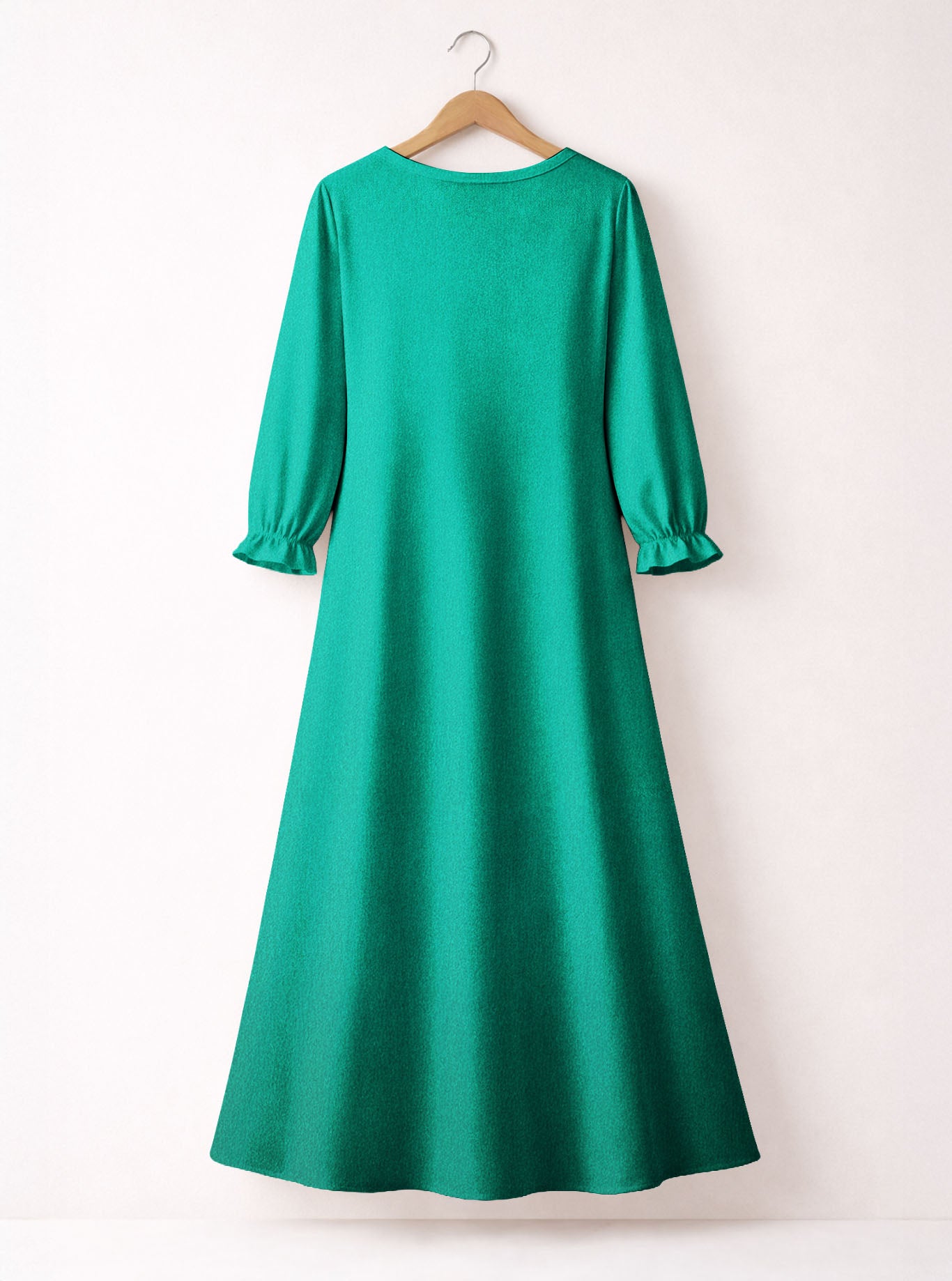 "Flocka" Long Sleeve Maxi Dress