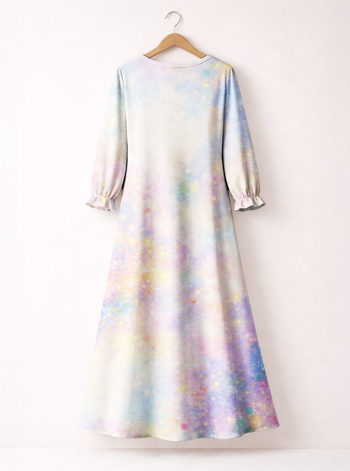 "Whimsy" Long Sleeve Maxi Dress
