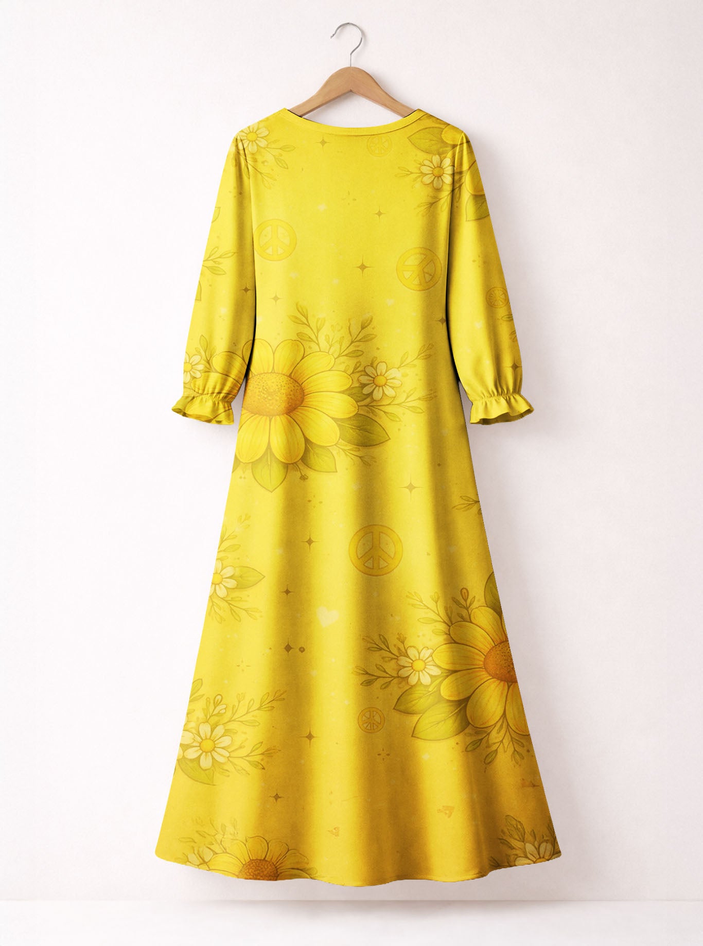 "Honey" Long Sleeve Maxi Dress