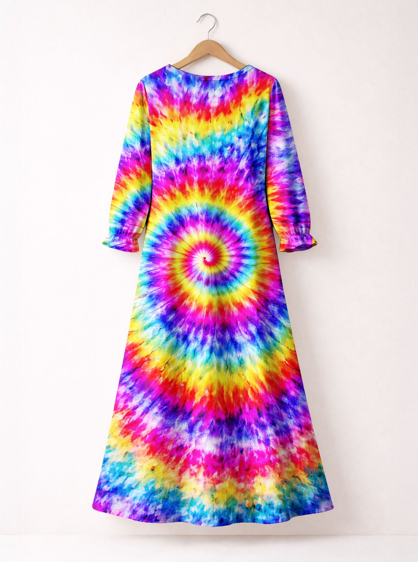 "Jinx" Long Sleeve Maxi Dress