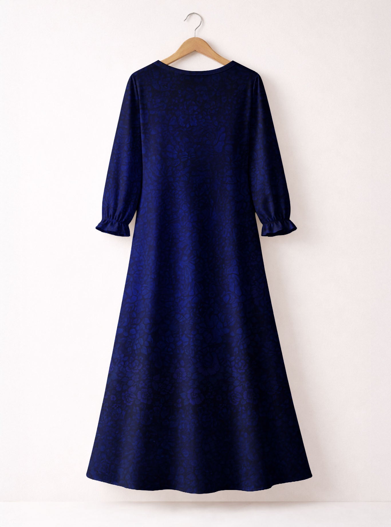 "Gaze" Long Sleeve Maxi Dress