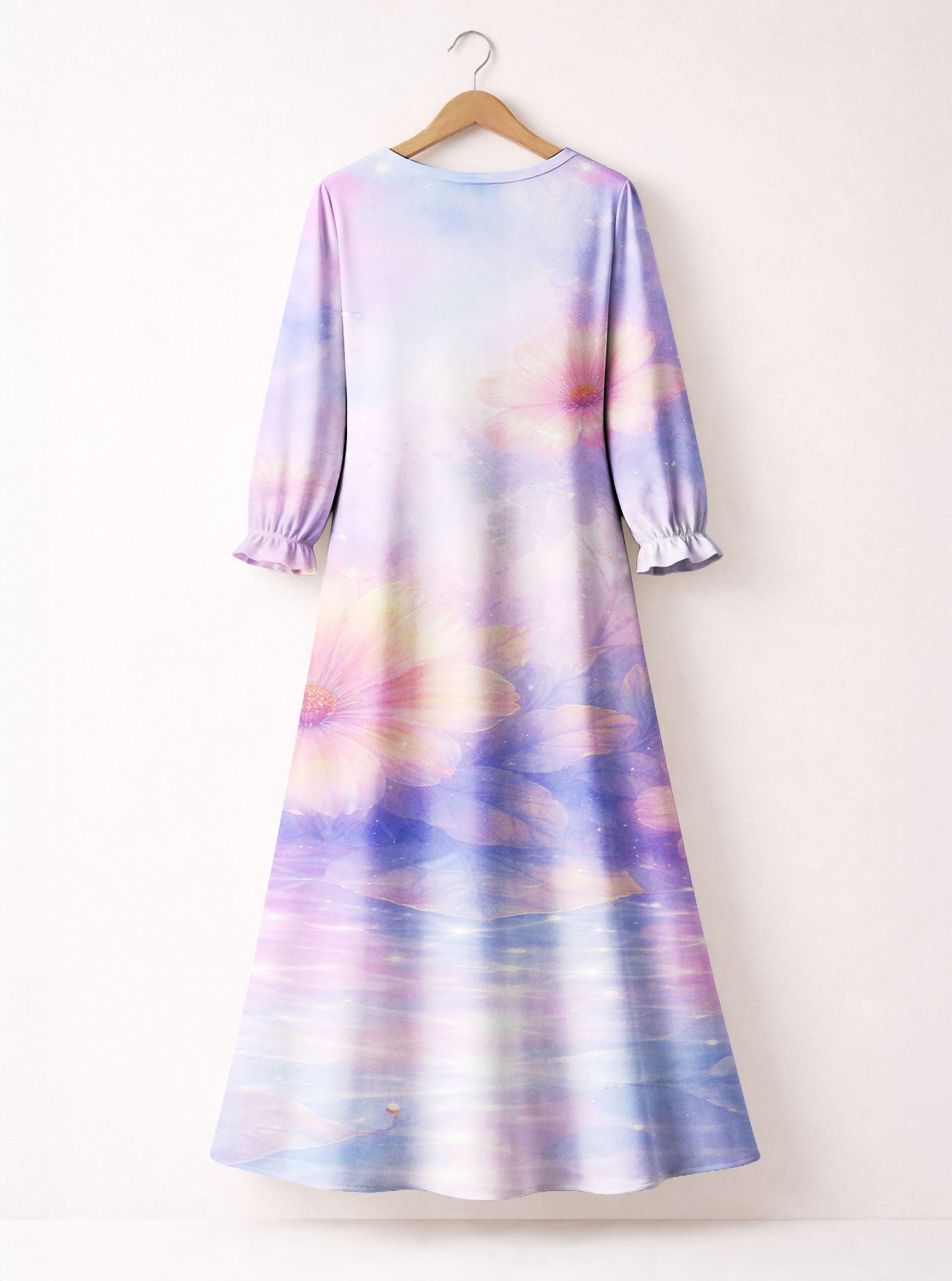 "Drift" Long Sleeve Maxi Dress