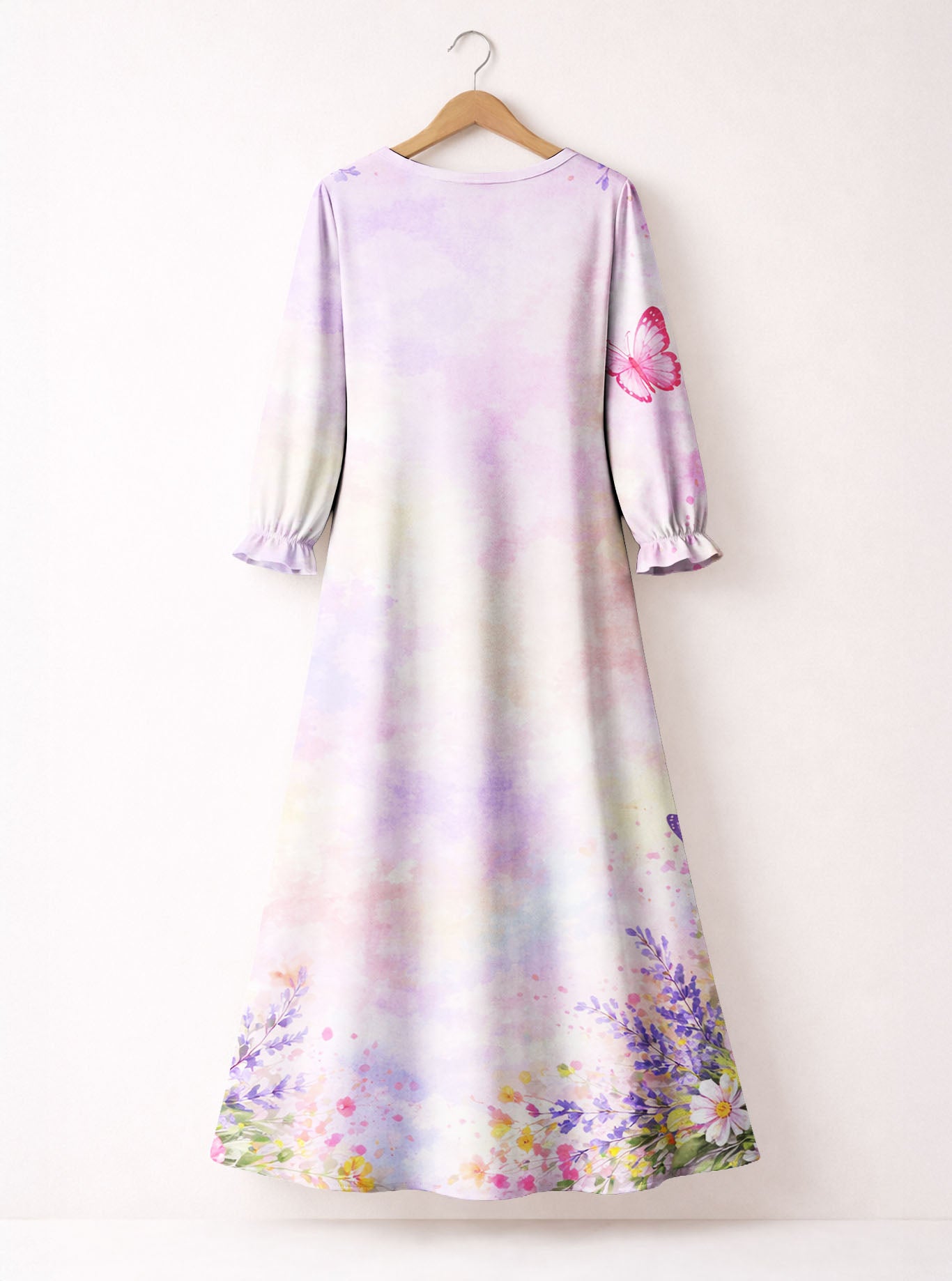 "Dolly" Long Sleeve Maxi Dress