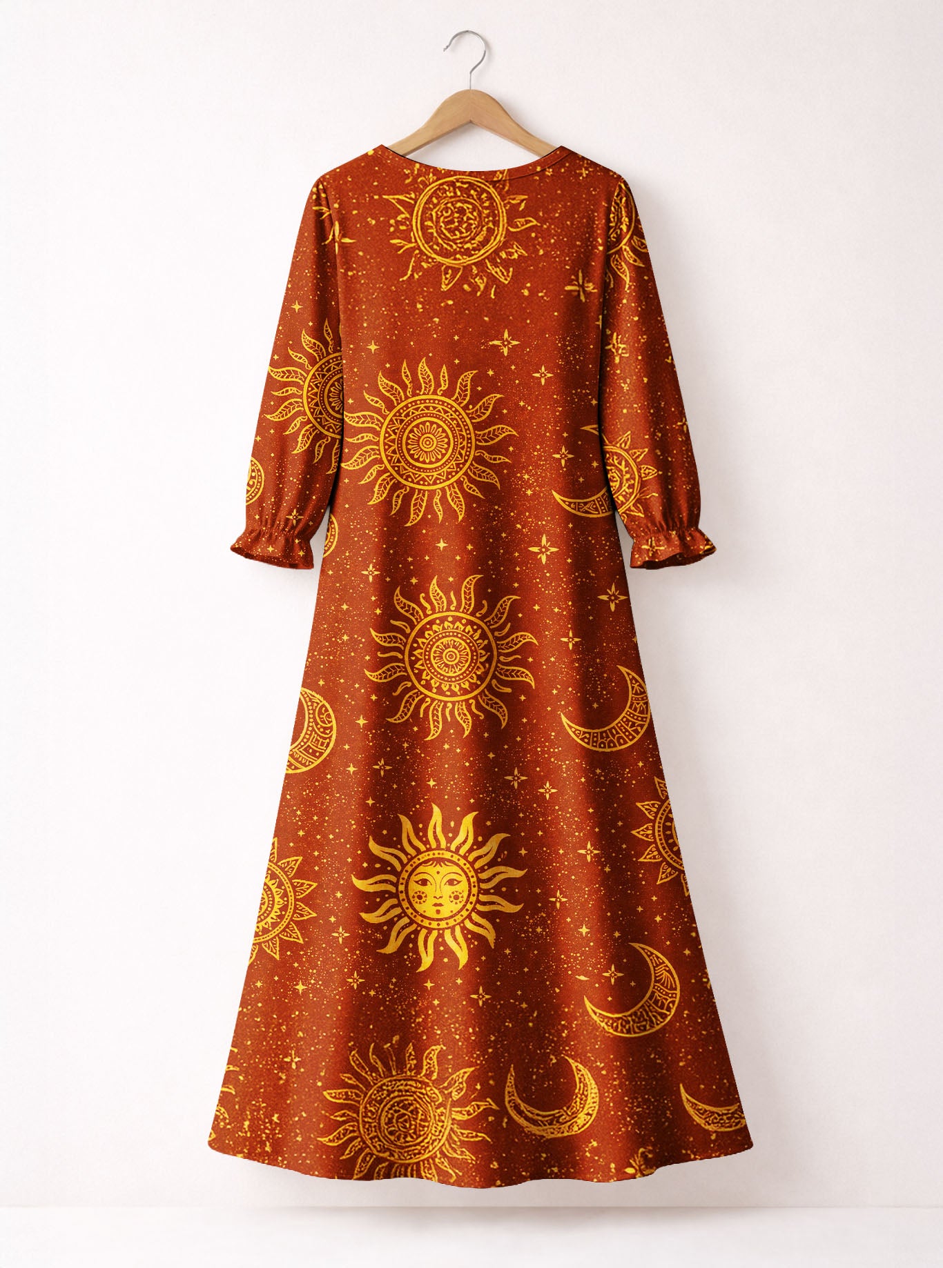 "Sienna" Long Sleeve Maxi Dress