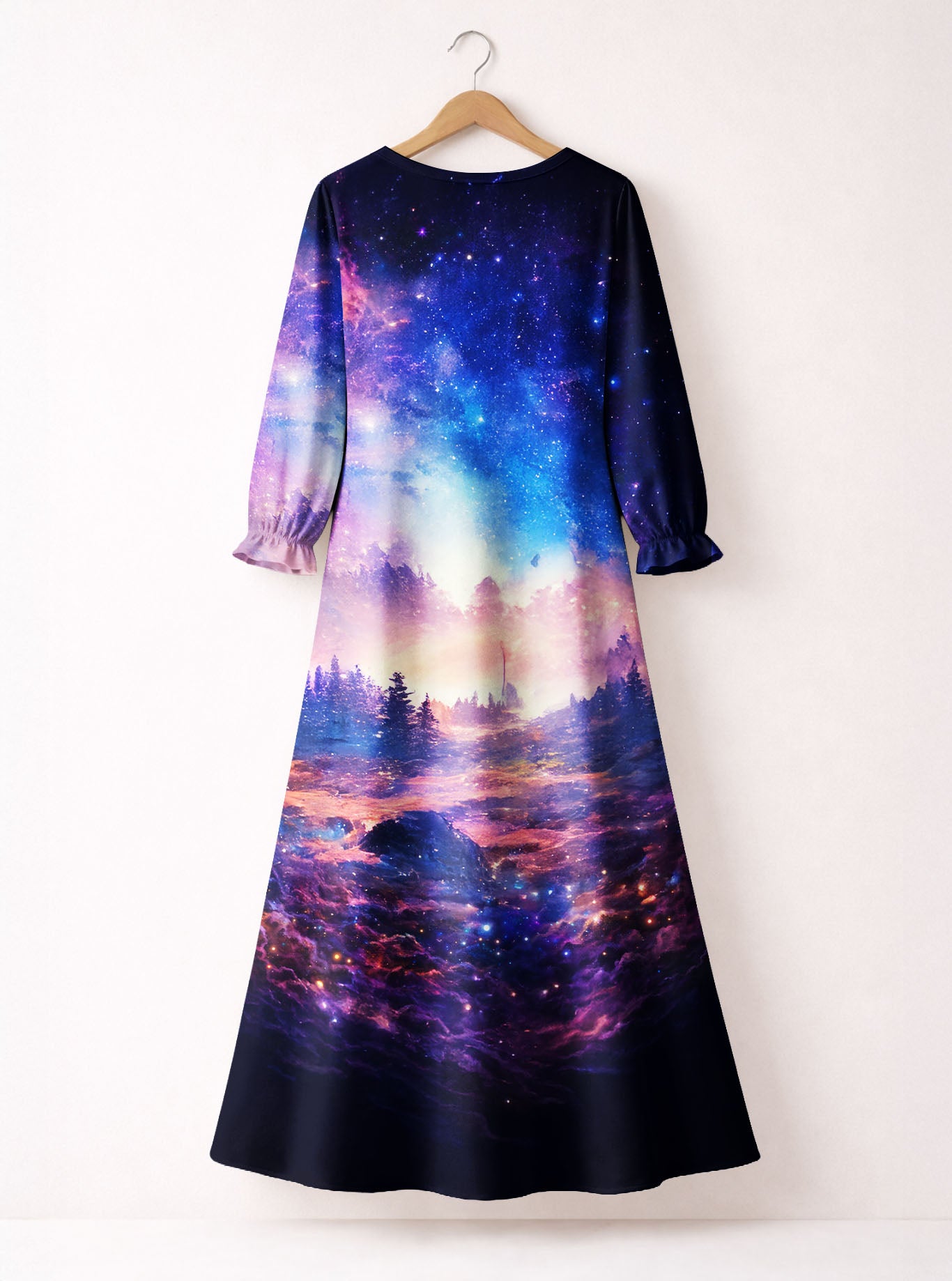 "Cosmo" Long Sleeve Maxi Dress