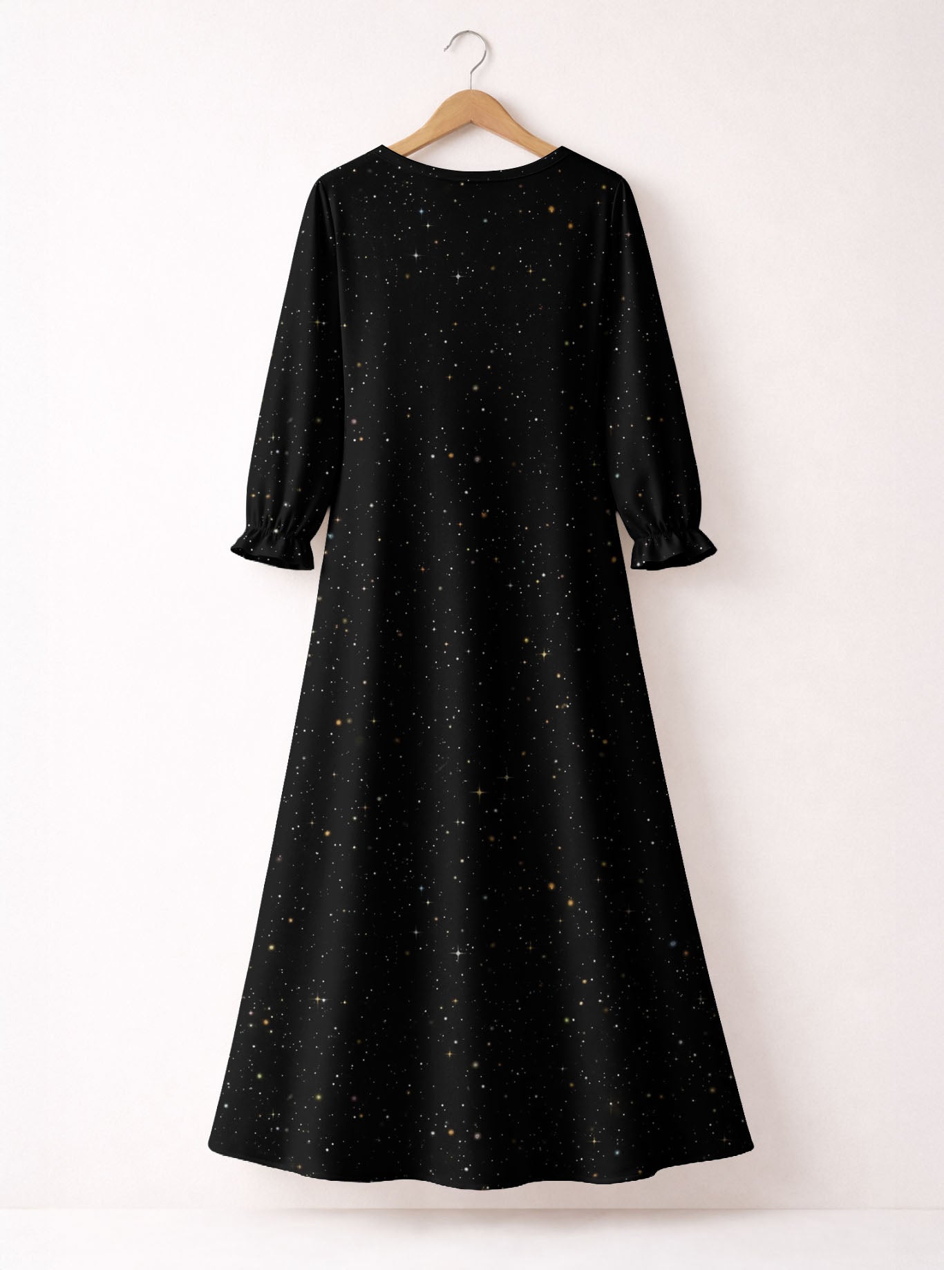 "Ether" Long Sleeve Maxi Dress