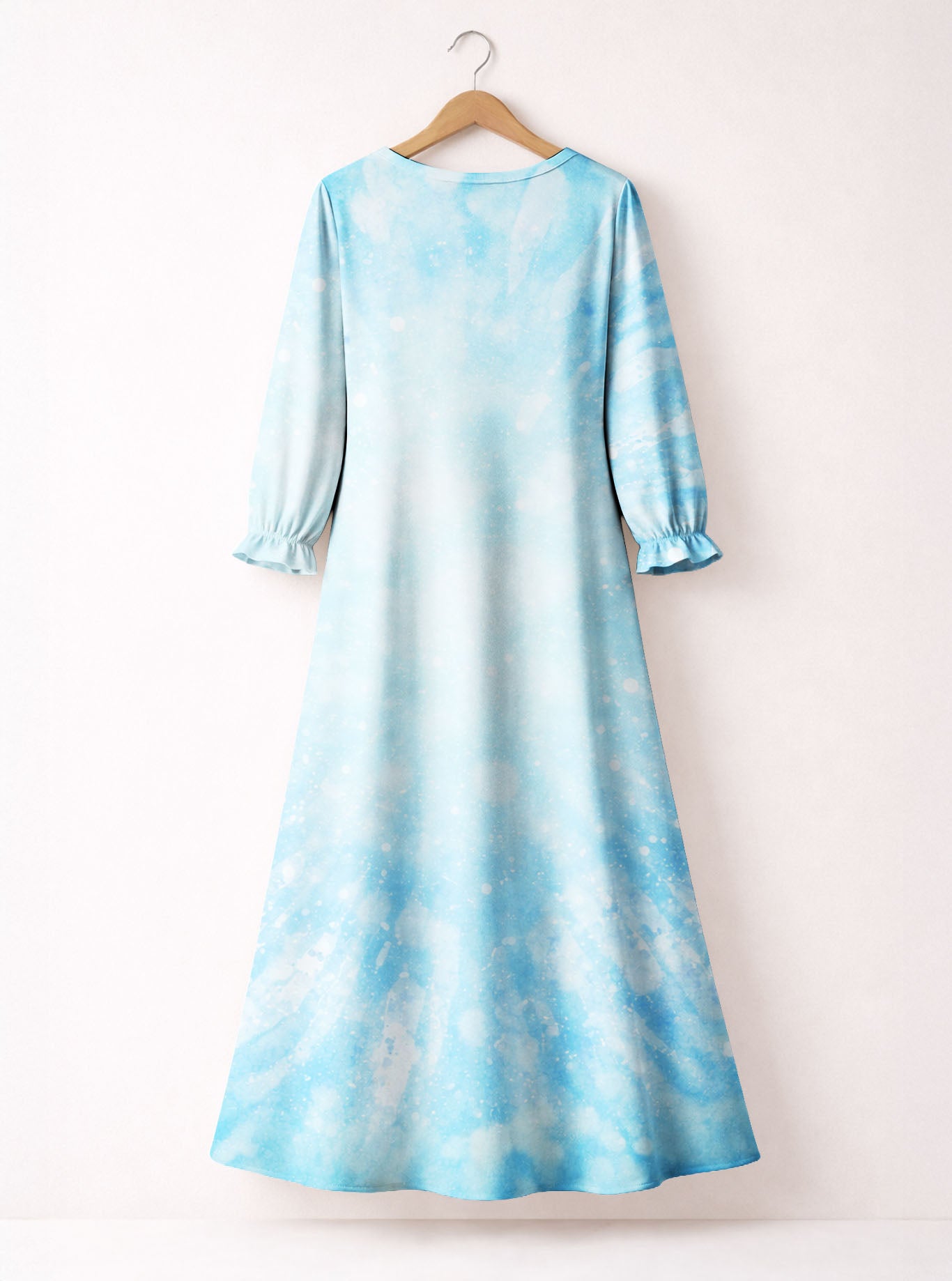 "Spry" Long Sleeve Maxi Dress