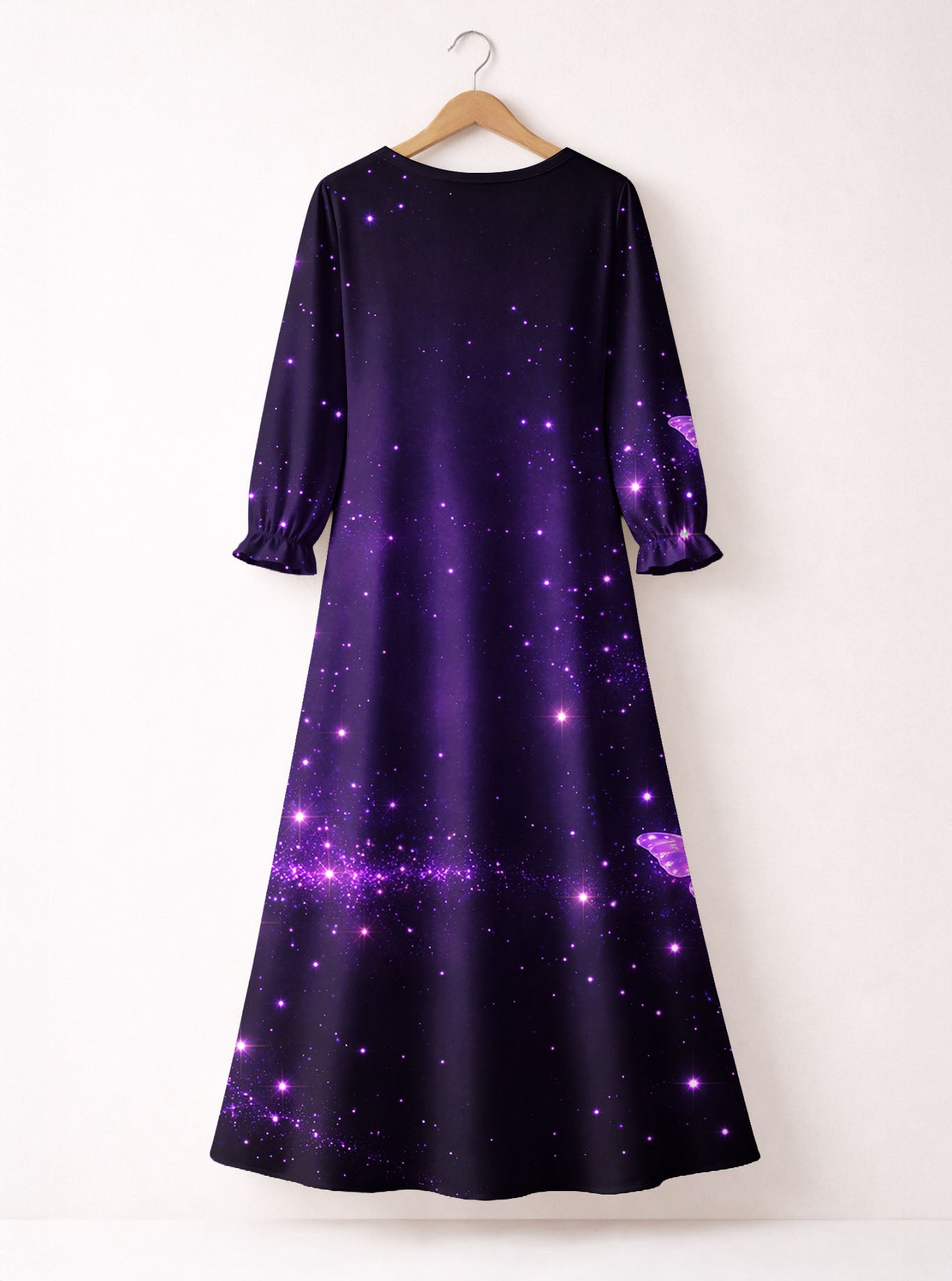 "Reverie" Long Sleeve Maxi Dress