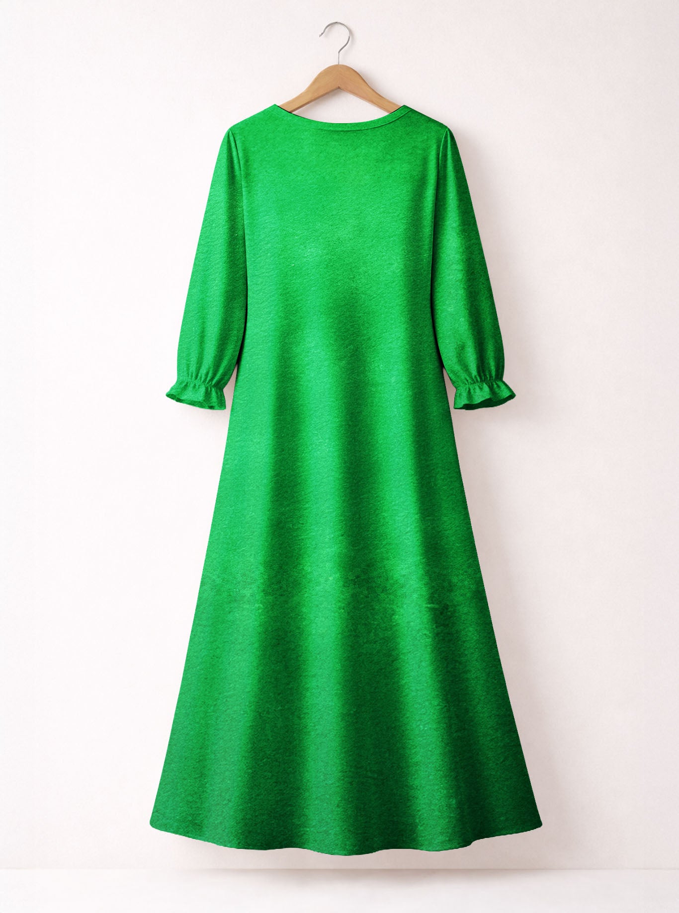 "Amen" Long Sleeve Maxi Dress
