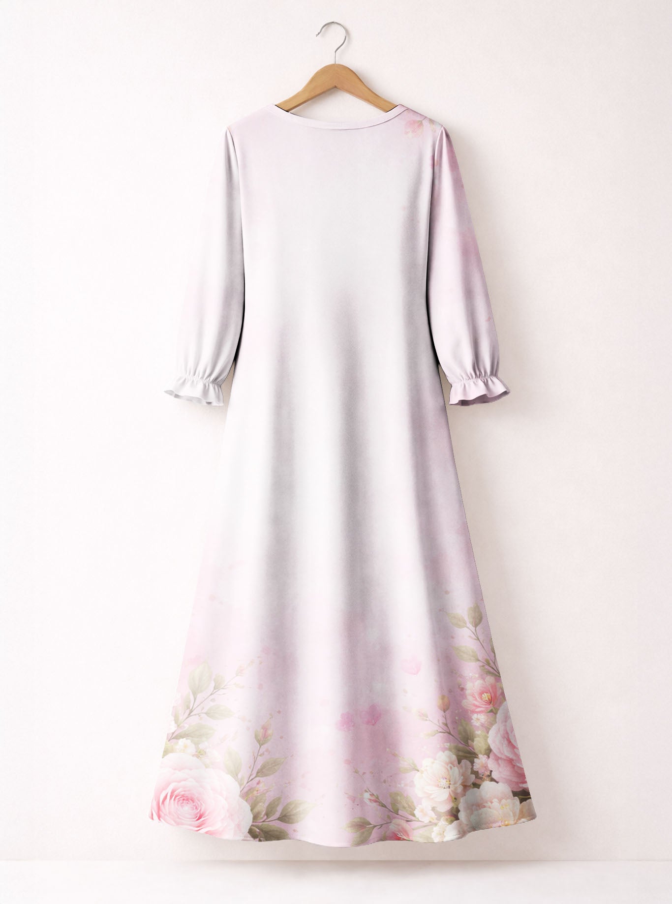 "Rosie" Long Sleeve Maxi Dress
