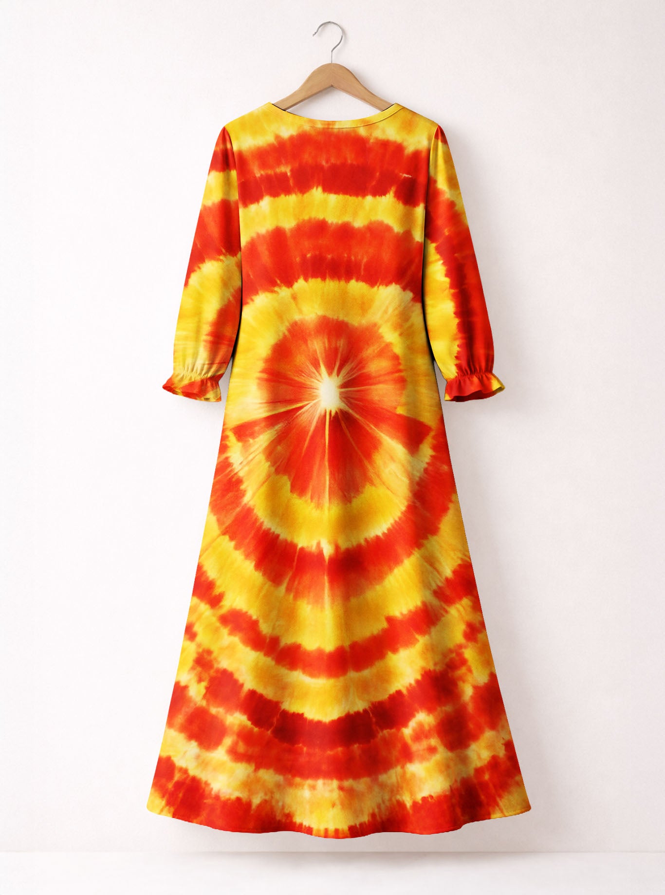 "Fetch" Long Sleeve Maxi Dress