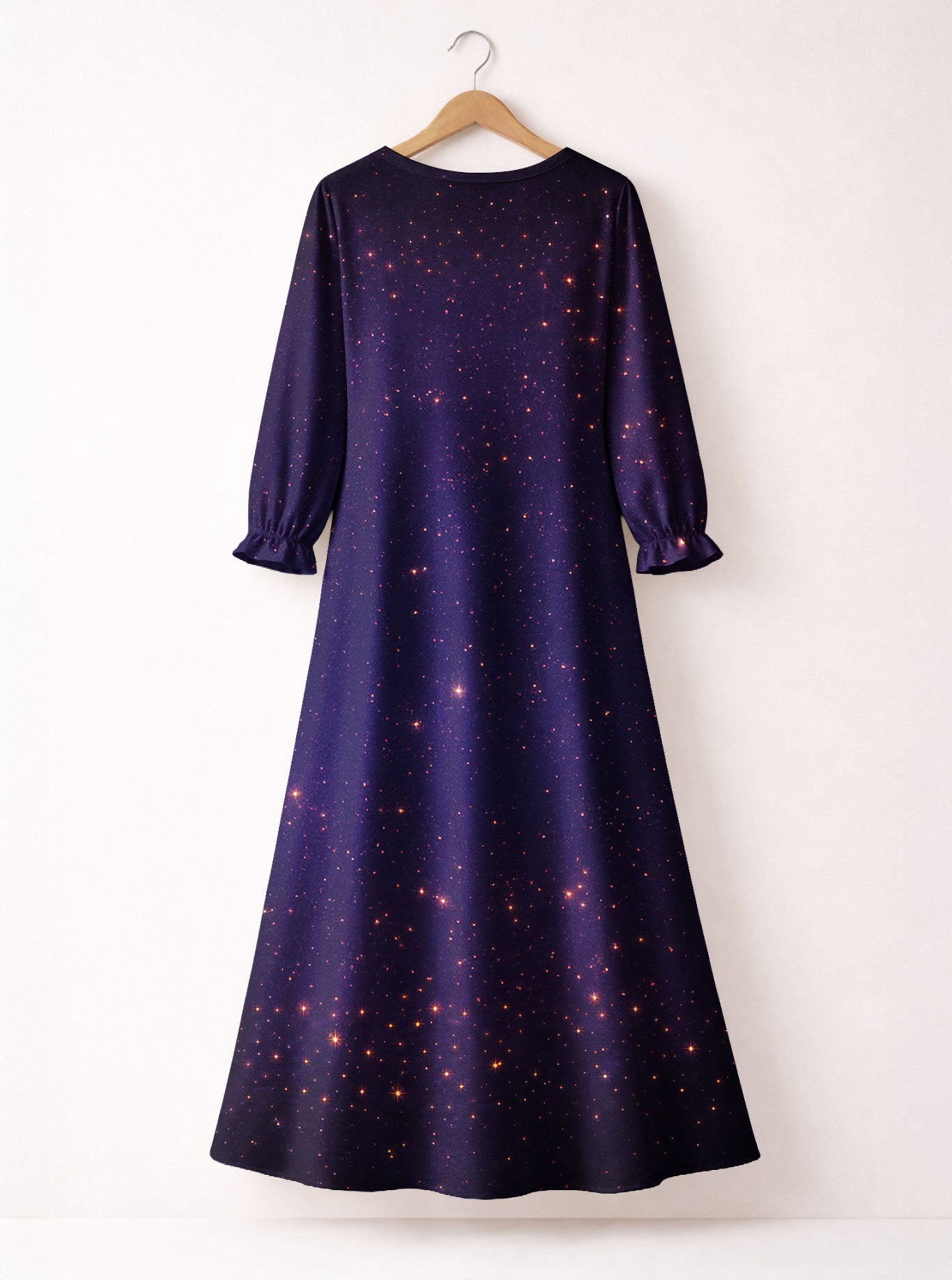 "Eclipse" Long Sleeve Maxi Dress