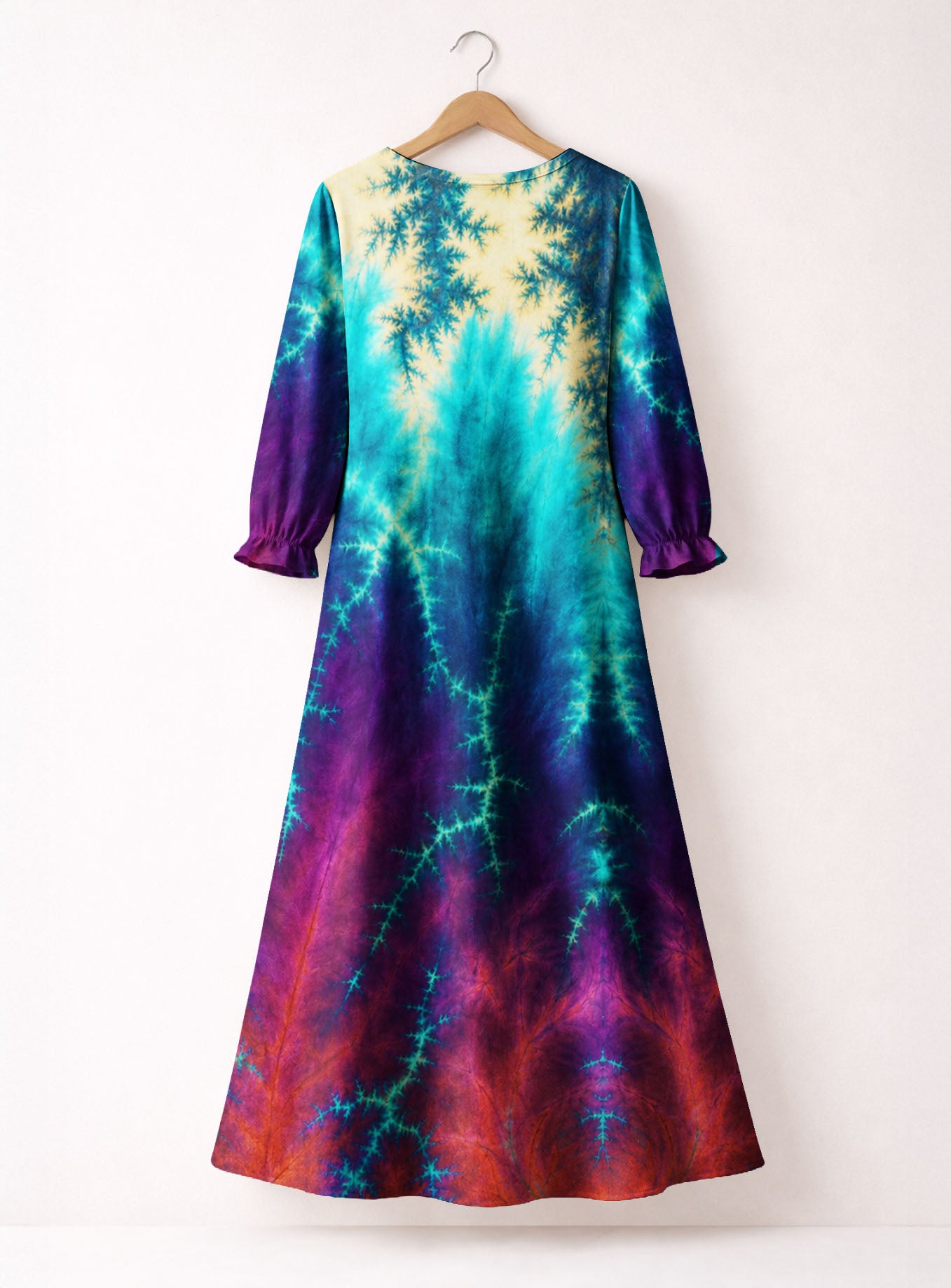 "FROST" Long Sleeve Maxi Dress