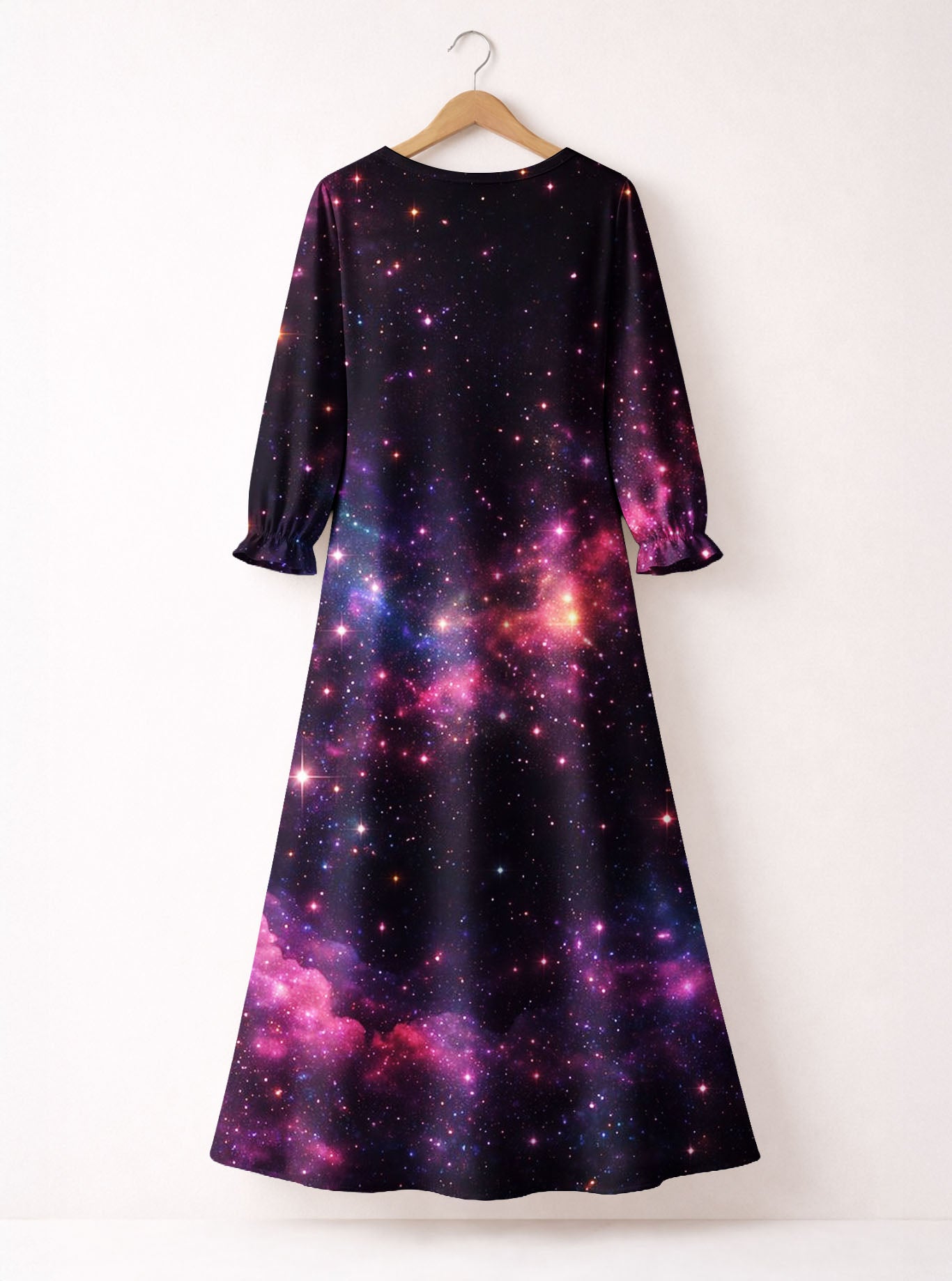 "Pixie" Long Sleeve Maxi Dress