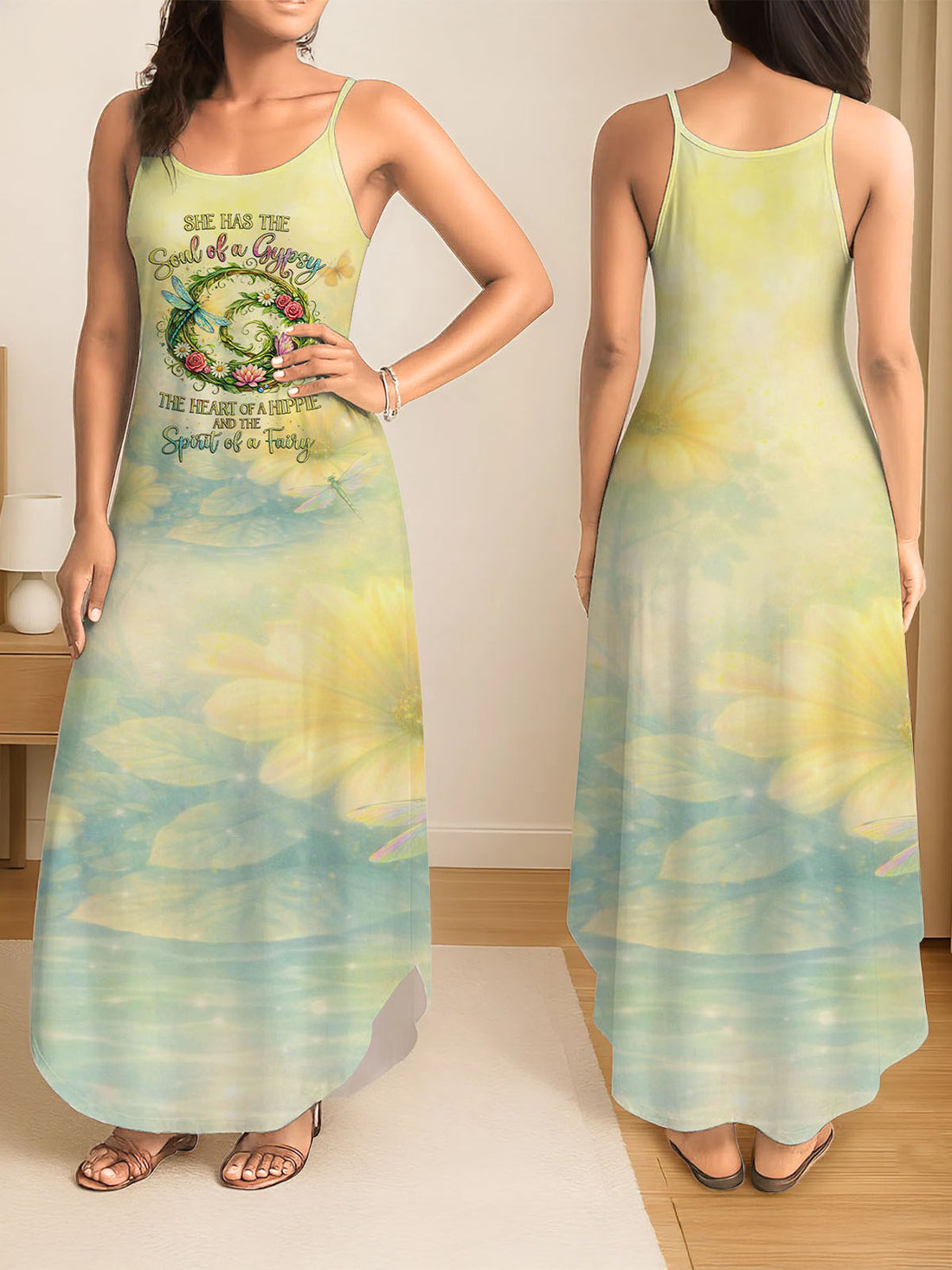 "Sprite" Maxi Dress