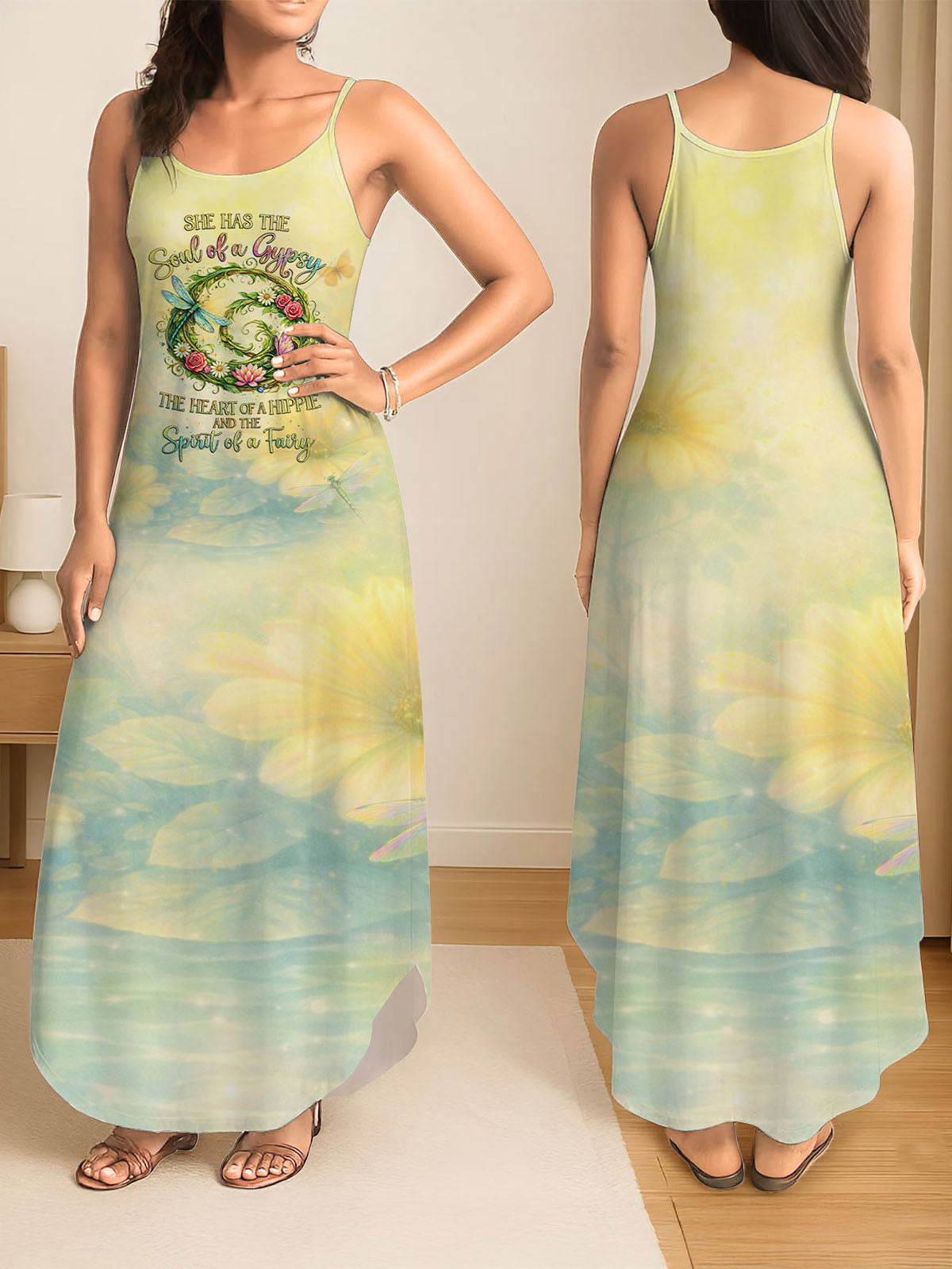 "Sprite" Maxi Dress