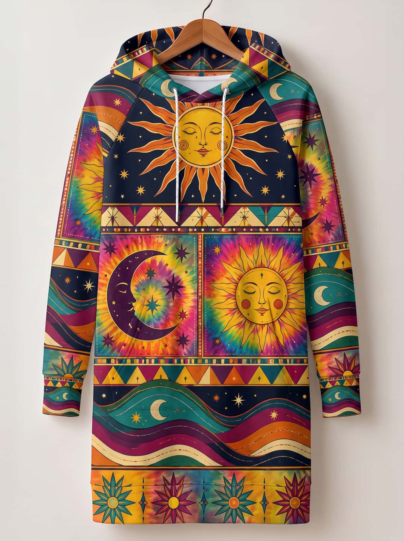 "Solstice" Hoodie Dress
