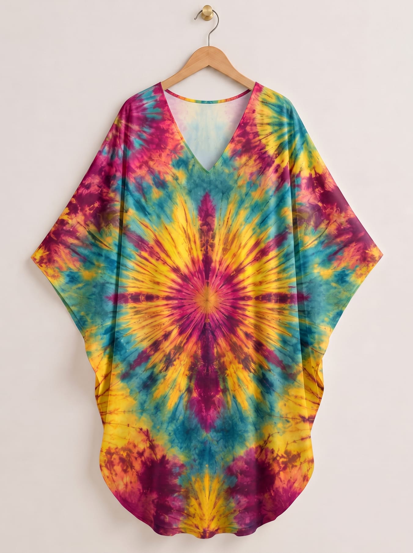 "Kaleidoscope" Kaftan Dress