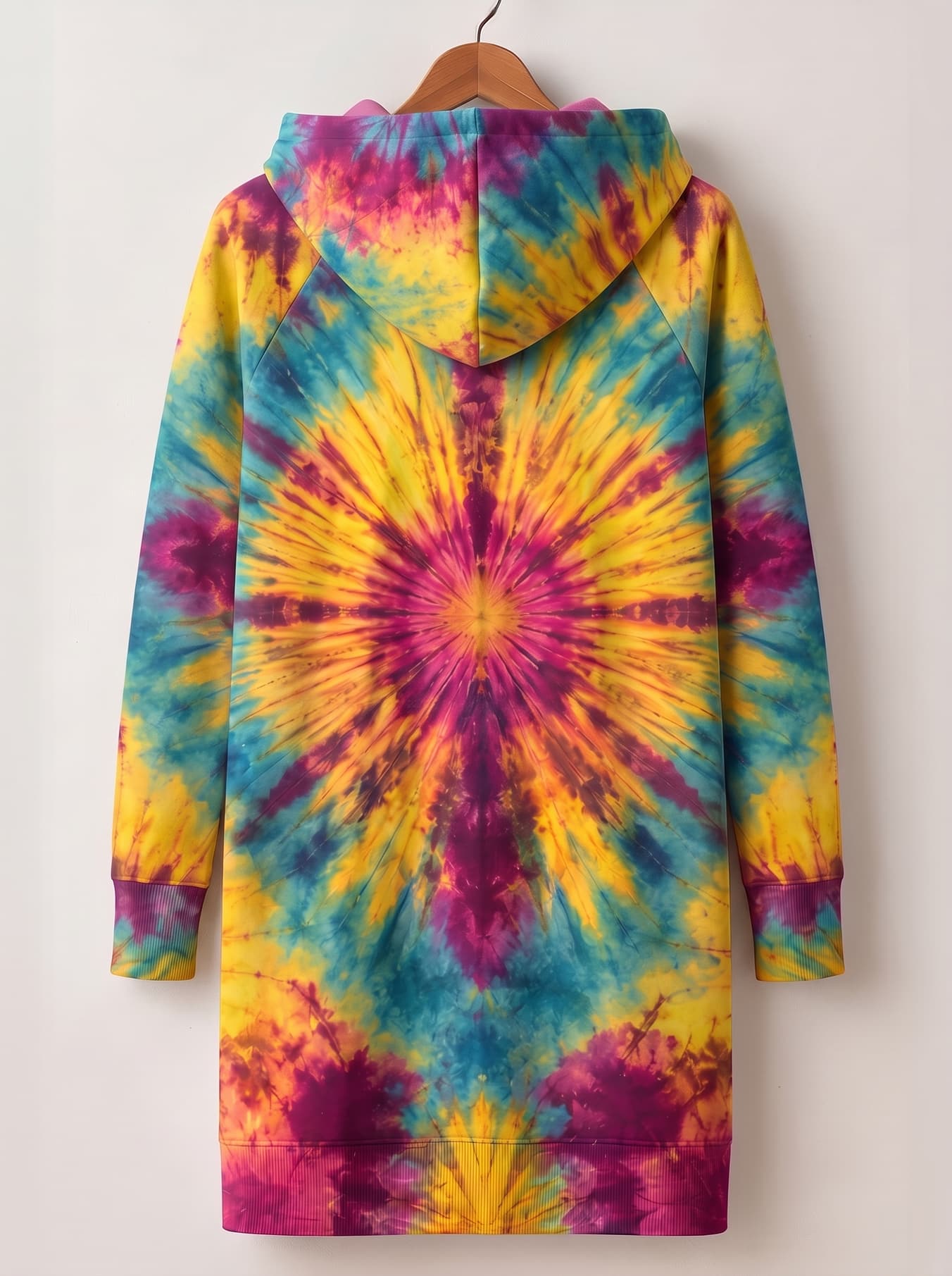"Kaleidoscope" Hoodie Dress