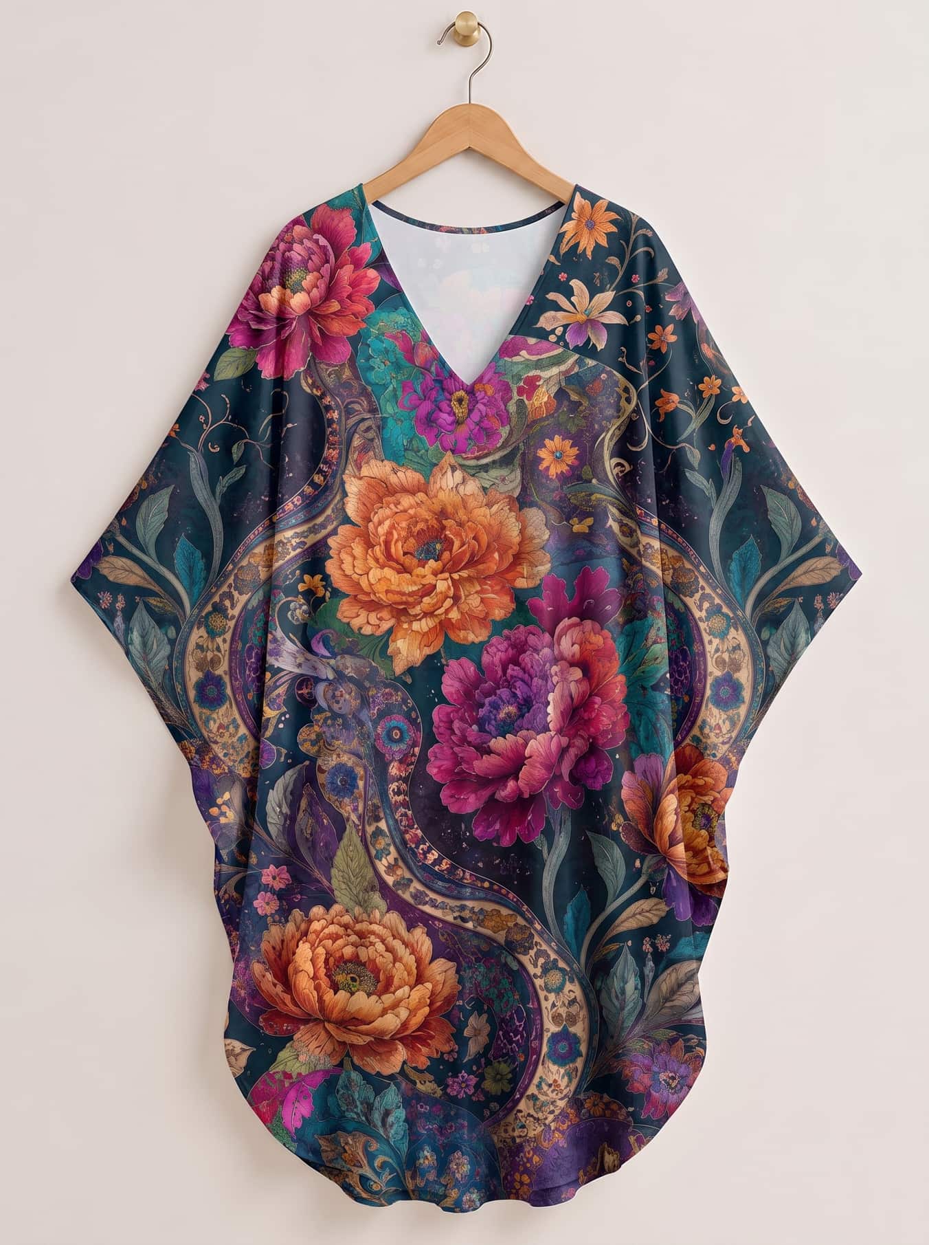 "Wildflower" Kaftan Dress