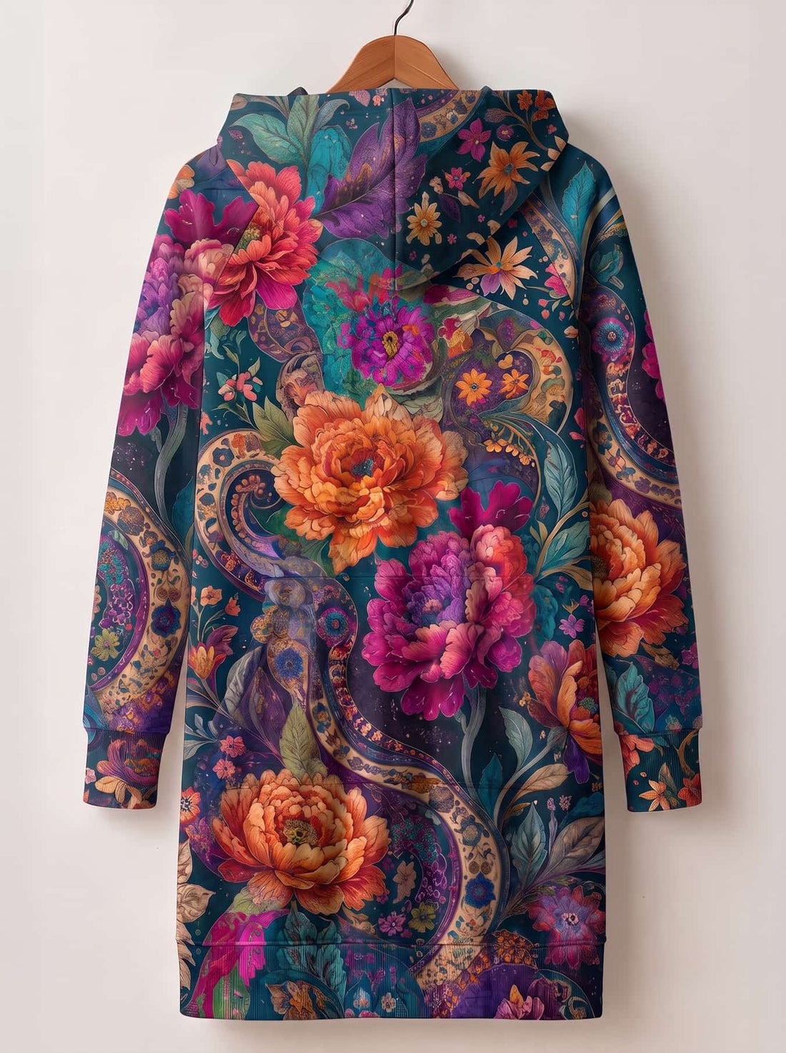 "Wildflower" Hoodie Dress