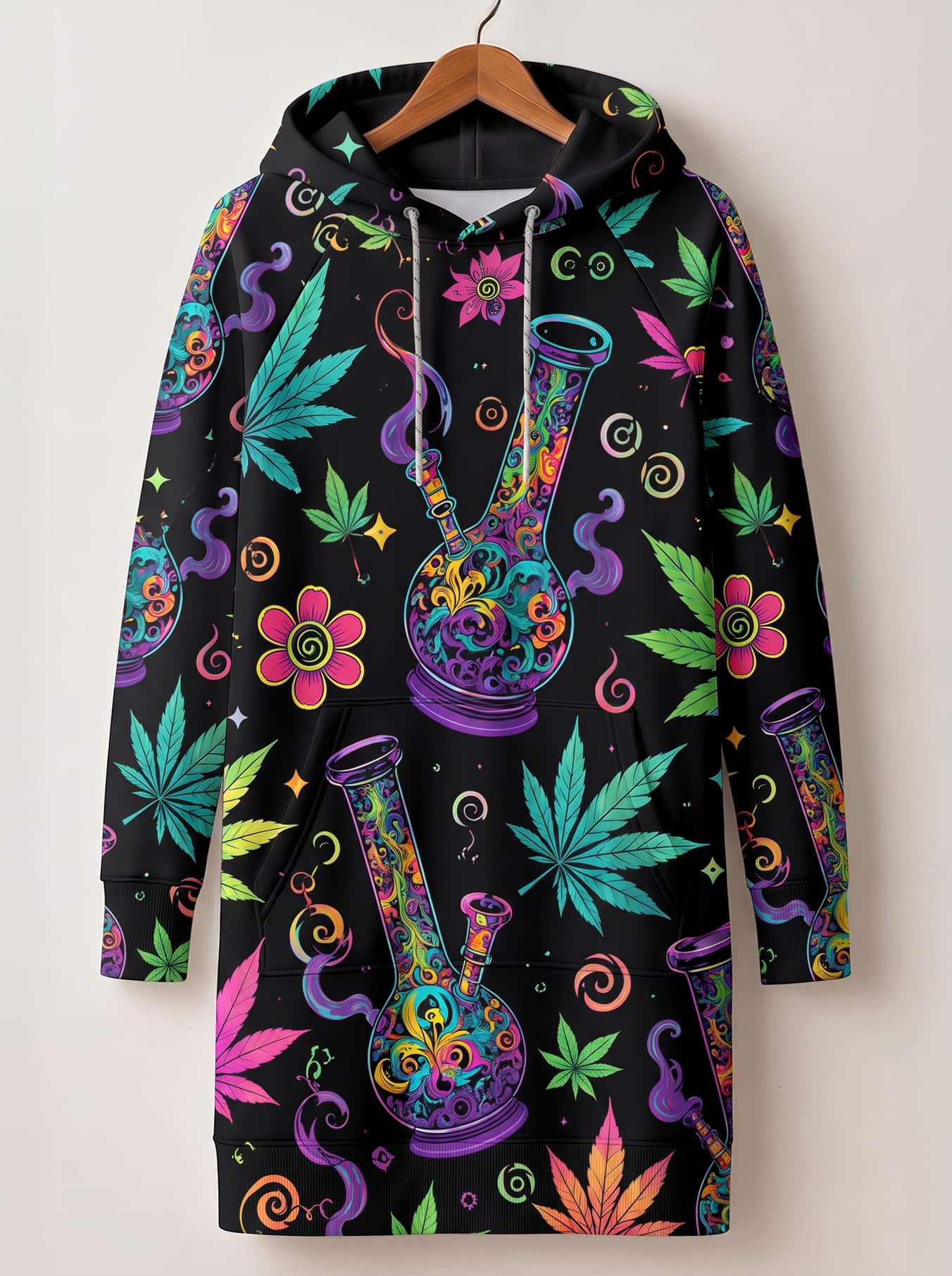 "Haze" Hoodie Dress