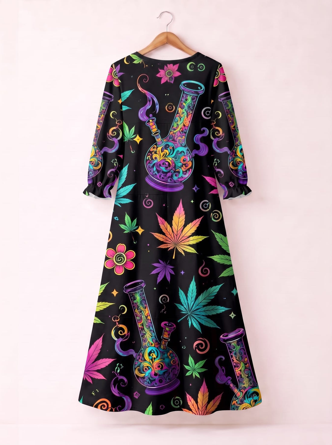 "Haze" Long Sleeve Maxi Dress