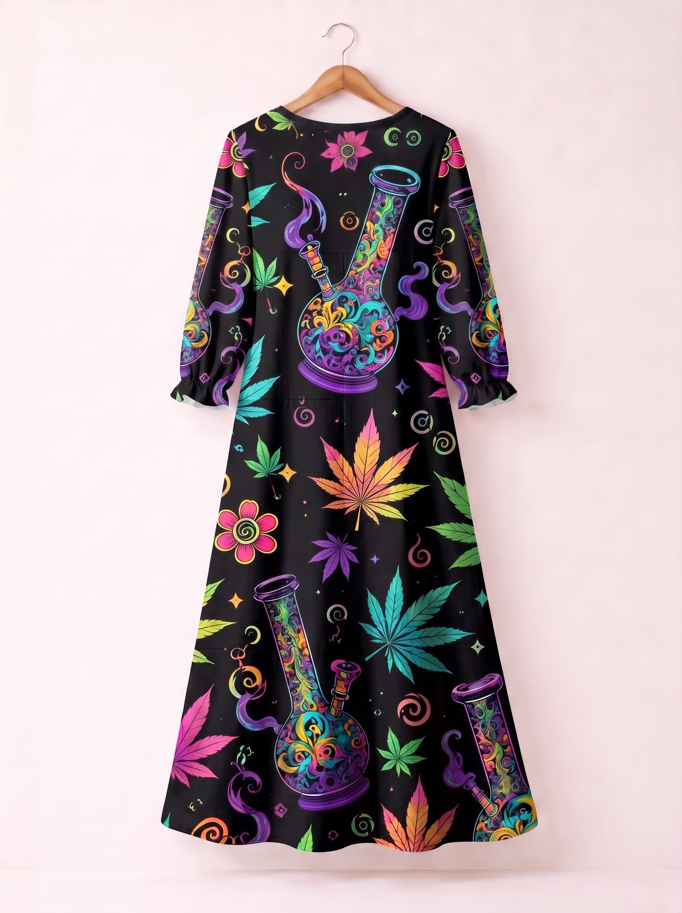 "Haze" Long Sleeve Maxi Dress