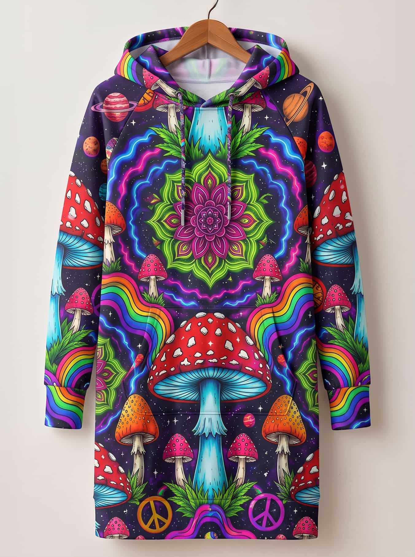 "Toadstool" Hoodie Dress