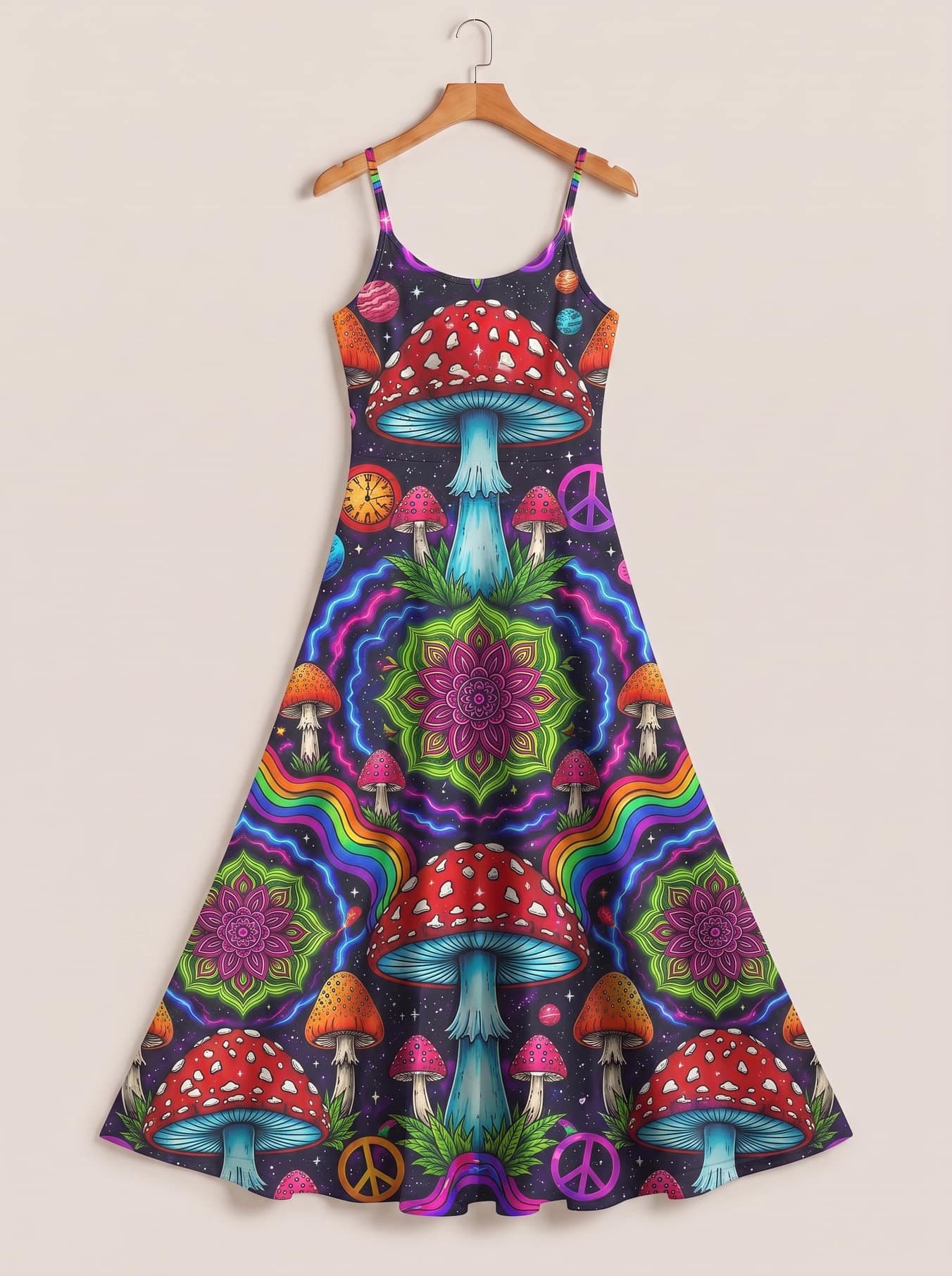 "Toadstool" Maxi Dress