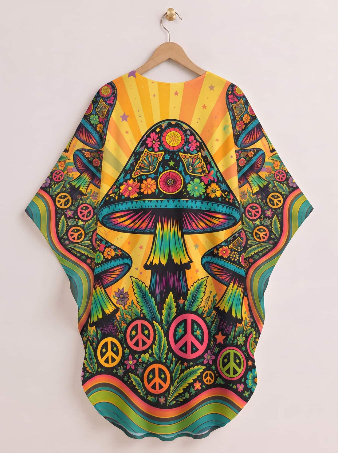 "Woodstock" Kaftan Dress