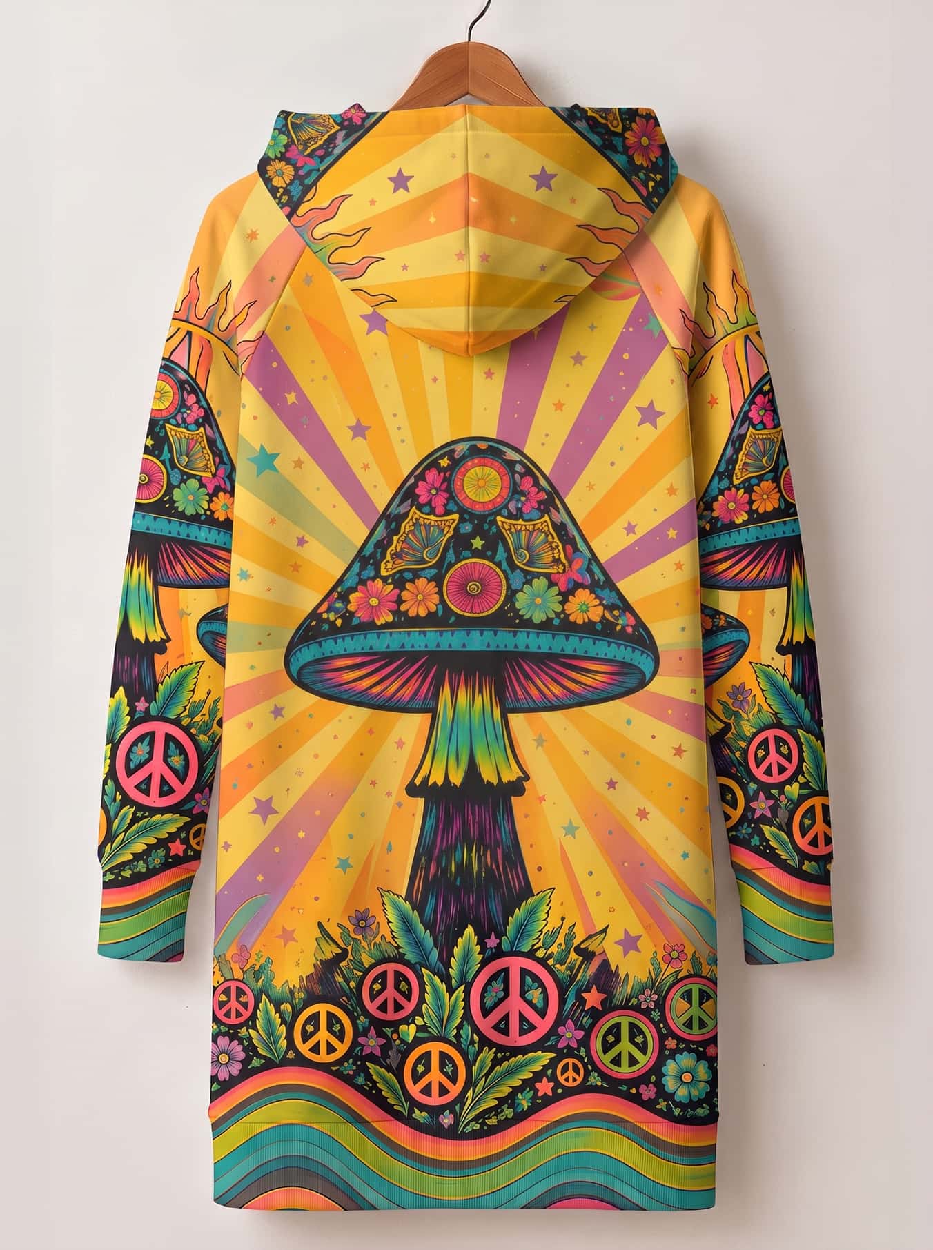 "Woodstock" Hoodie Dress