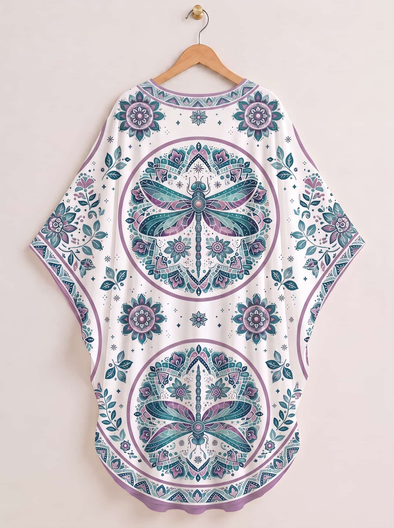 "Dragonfly" Kaftan Dress