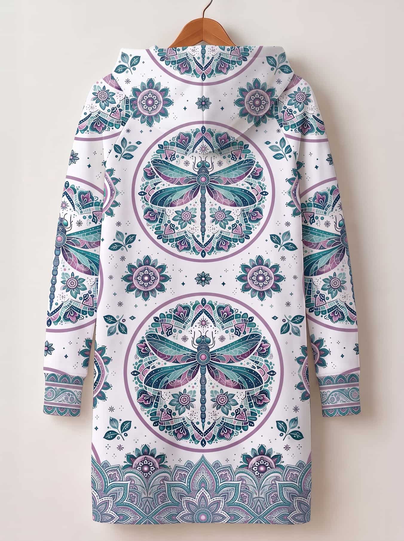 "Dragonfly" Hoodie Dress