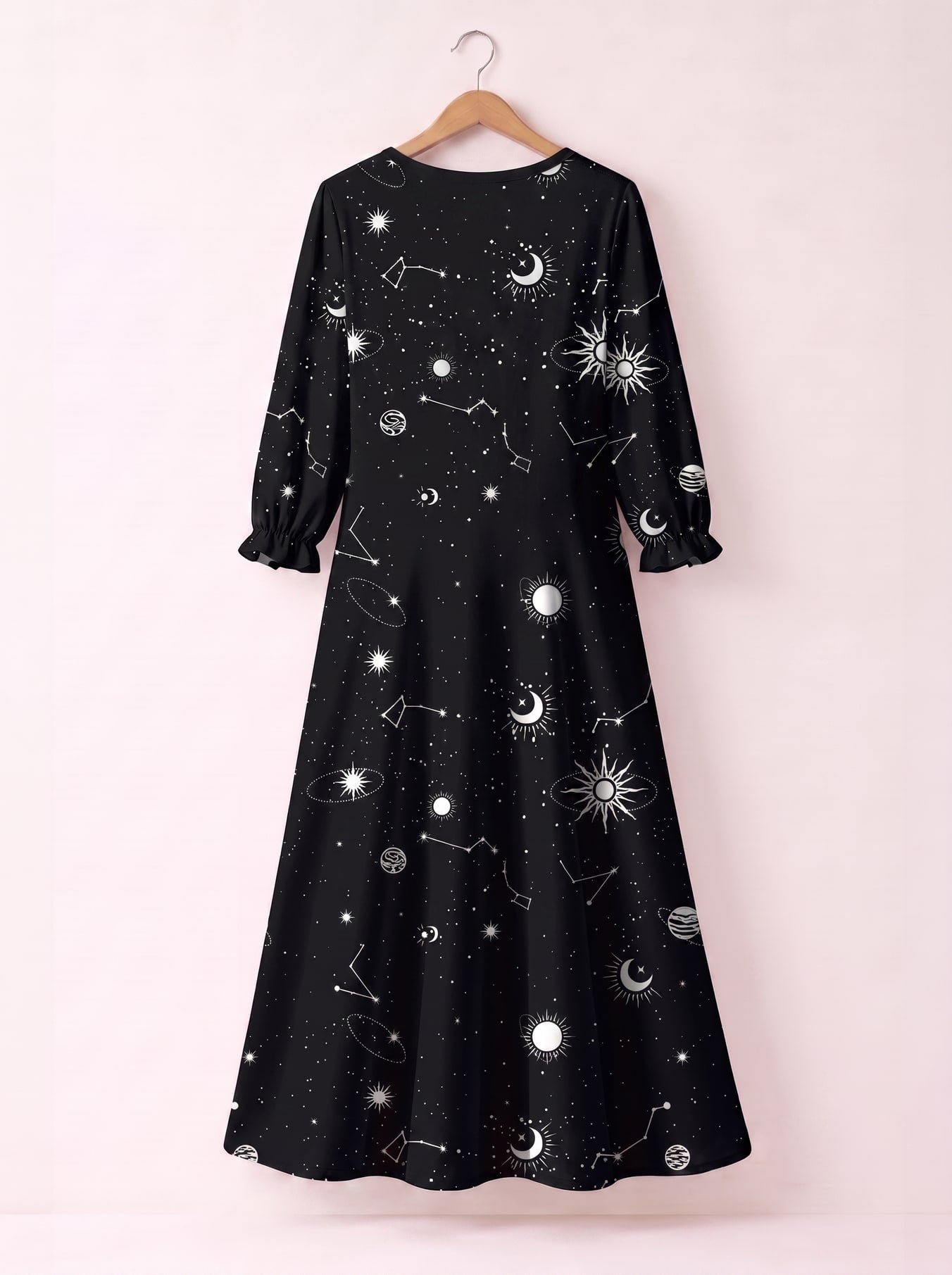 "Orion" Long Sleeve Maxi Dress