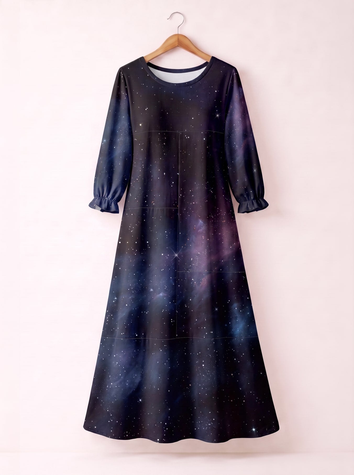 "Nebula" Long Sleeve Maxi Dress