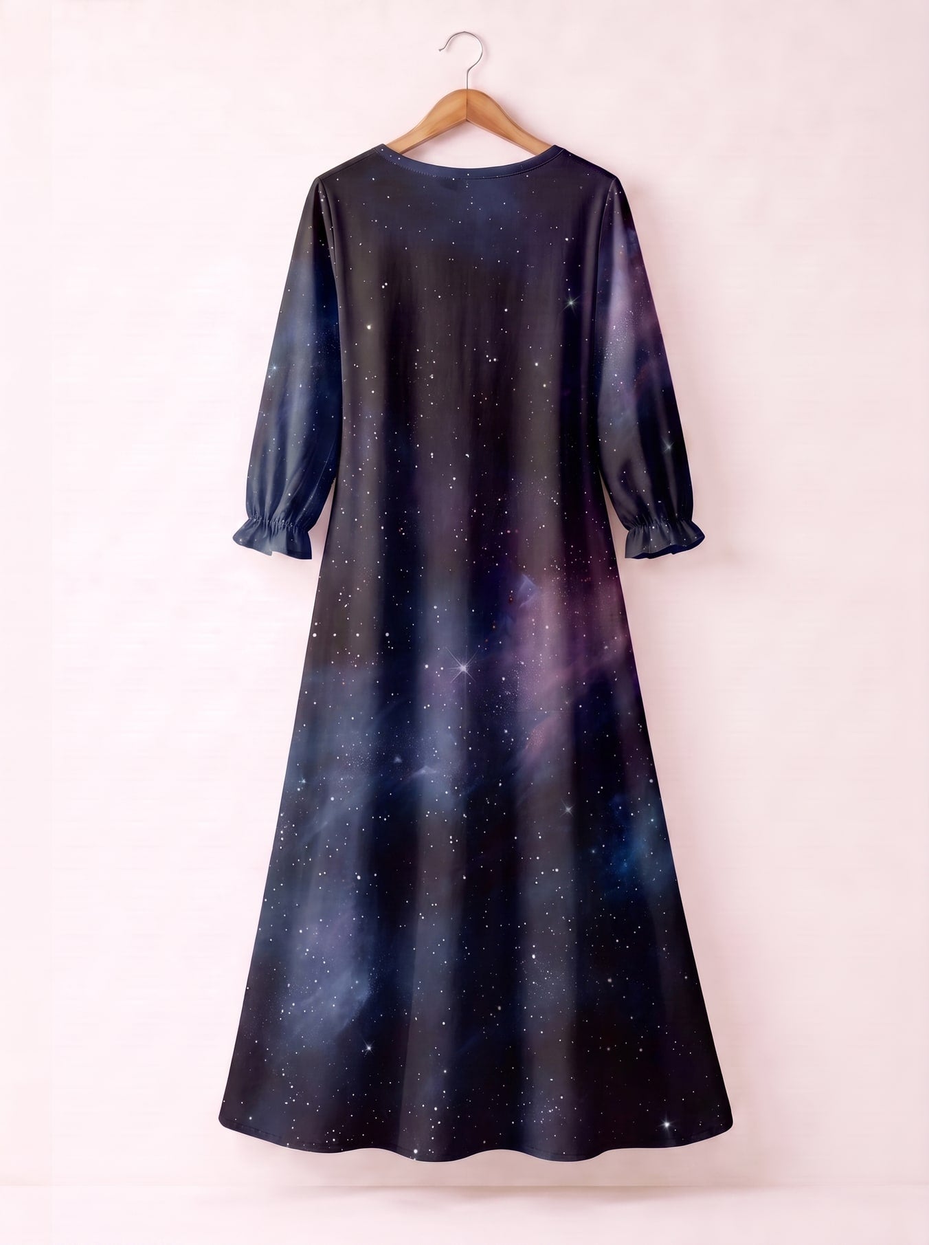 "Nebula" Long Sleeve Maxi Dress