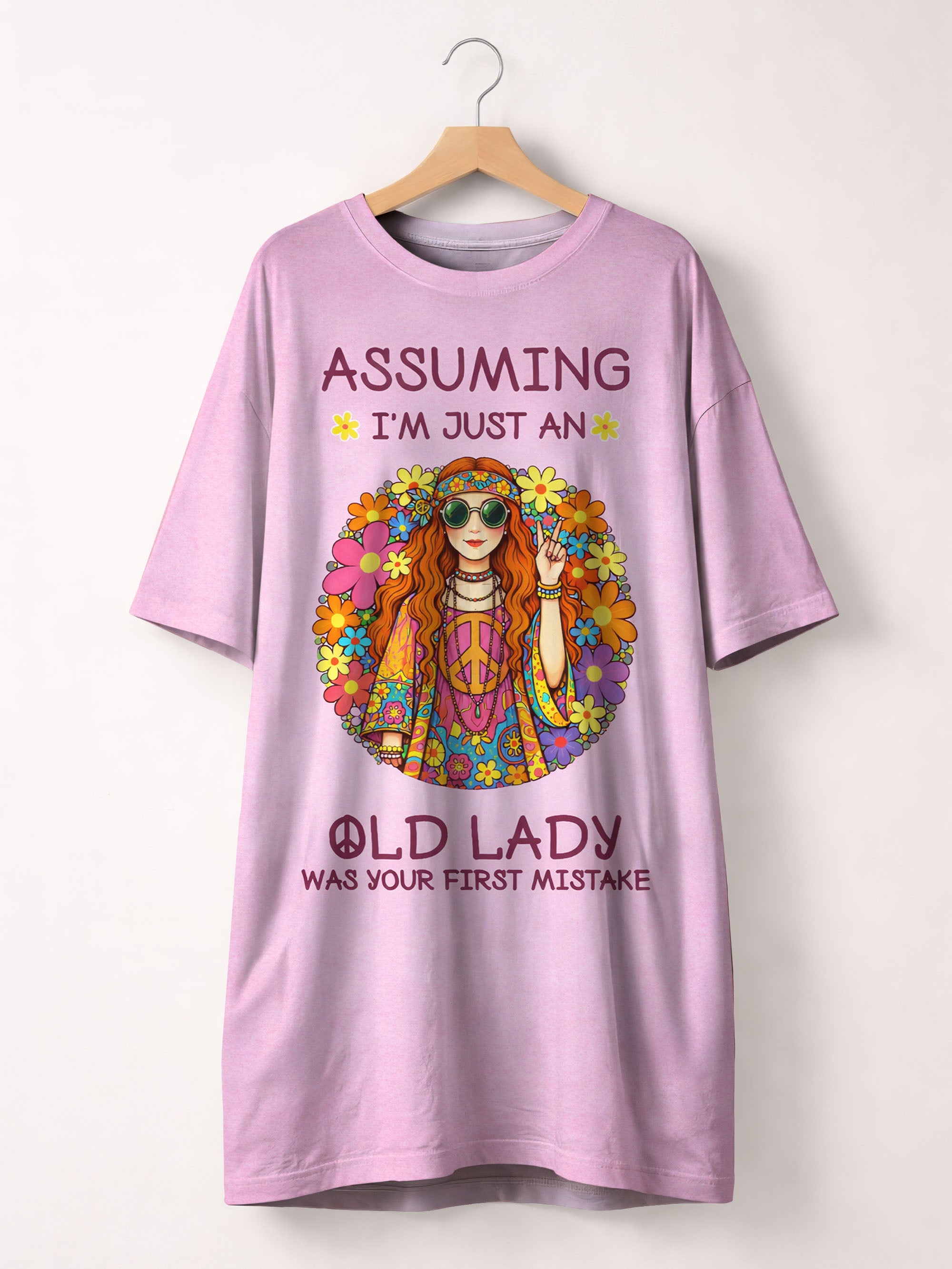 Blush "Moxie" Sleep Tee