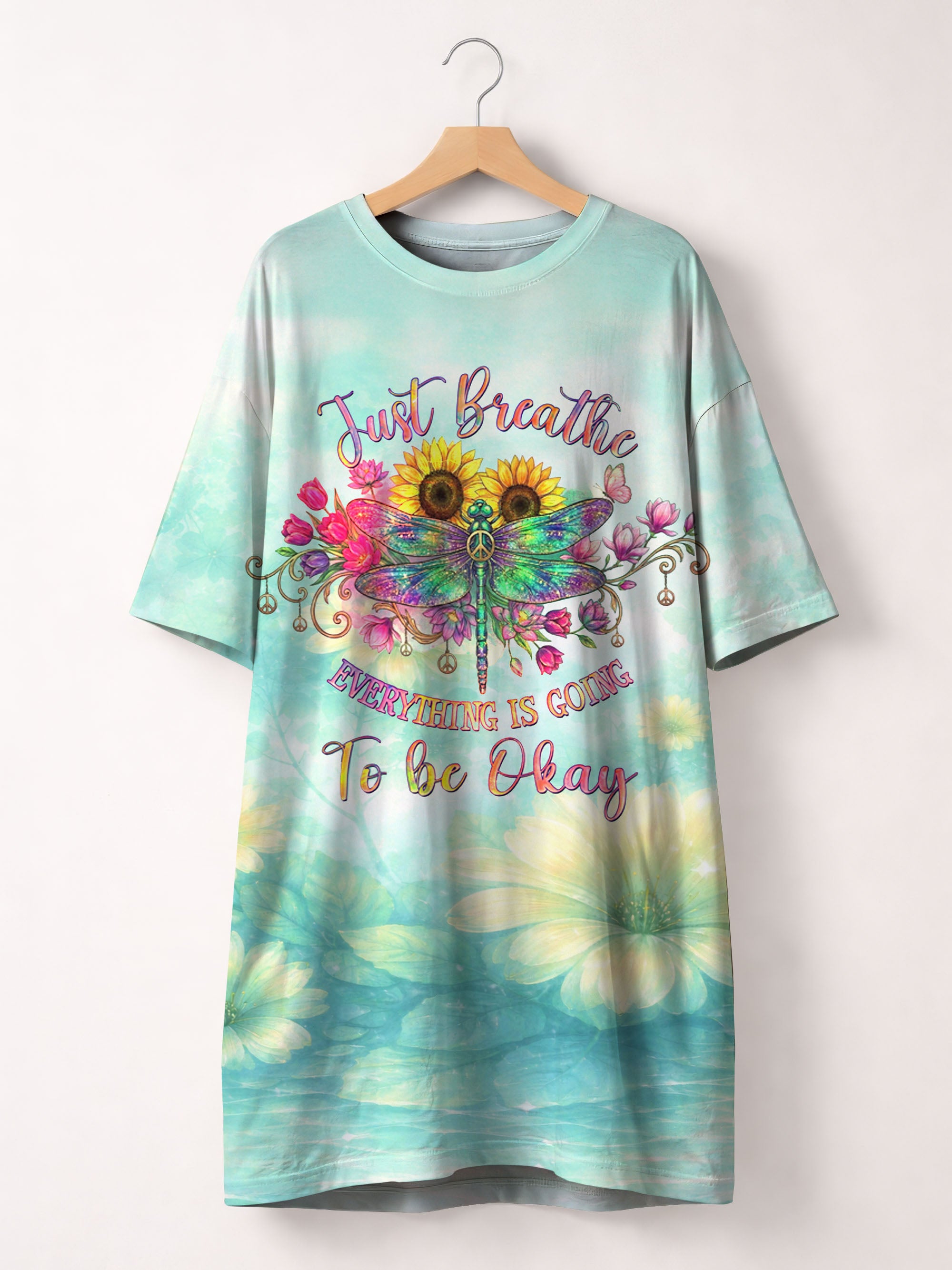 "Exhale" Sleep Tee